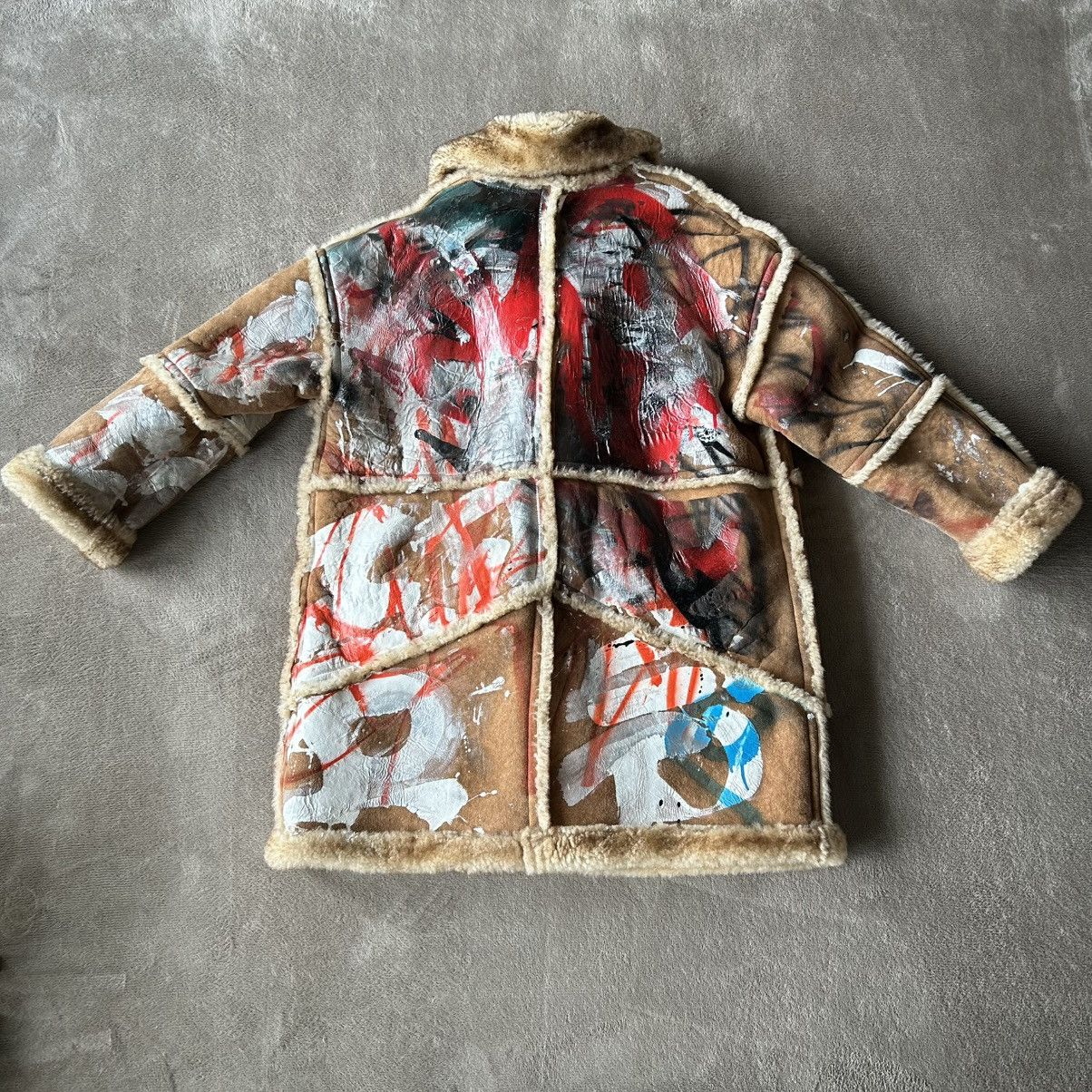 Coach Final Price ⚡ COACH × Mint+Serf One-of-a-Kind Shearling Coat Size US L / EU 52-54 / 3 - 2 Thumbnail