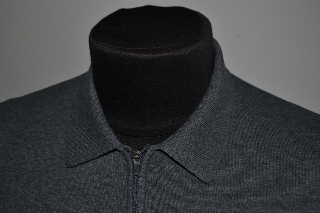 Fred Perry Fred Perry T-shirt Polo 1/4 Zip Gray Size L Size US L / EU 52-54 / 3 - 3 Thumbnail
