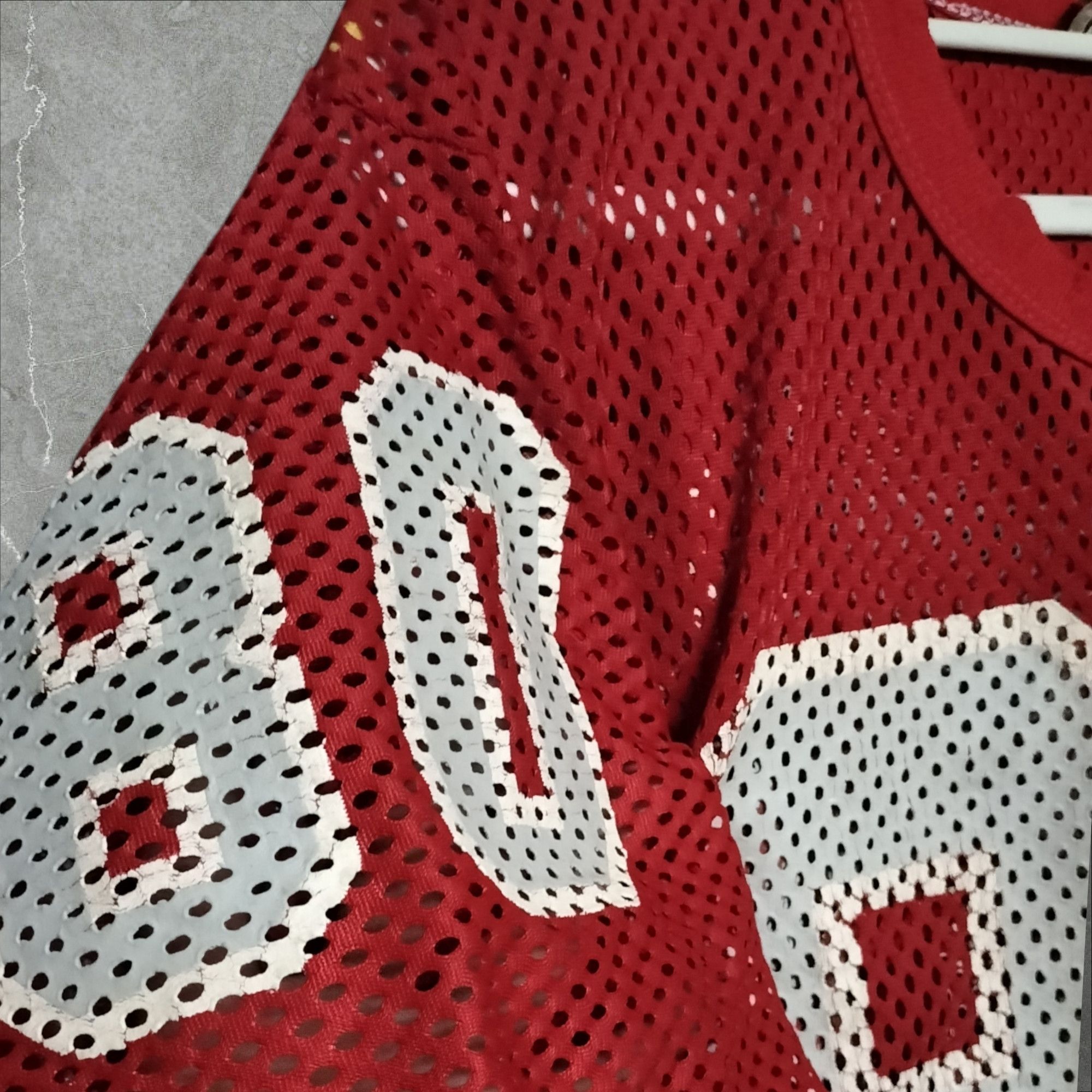 Vintage 80s American Football Jersey Net Shirts by Russel 70s Size US M / EU 48-50 / 2 - 3 Thumbnail