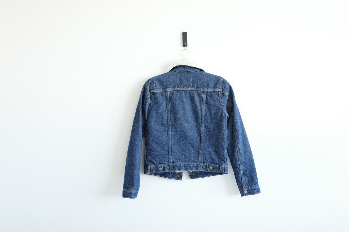 Levi's Levi's Sherpa Trucker Jacket Medium Blue Size US XS Size XS / US 0-2 / IT 36-38 - 2 Thumbnail