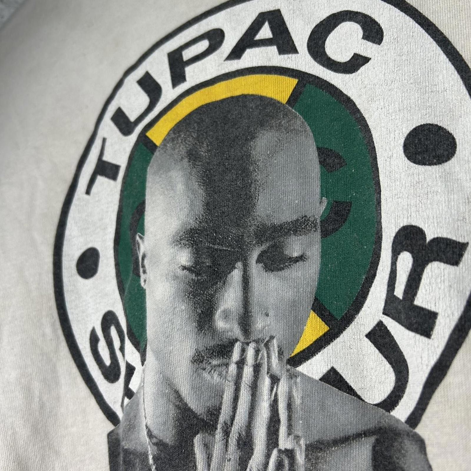 Other Vtg Tupac Shakur Cross Colours Rap Tee Size Medium Size US M / EU 48-50 / 2 - 6 Thumbnail