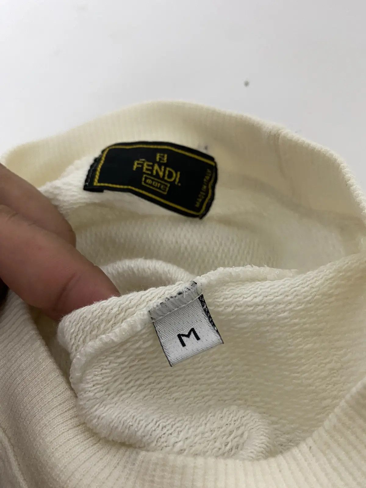 Designer × Fendi × Vintage Vintage Fendi Double F Crewneck Size US M / EU 48-50 / 2 - 7 Thumbnail