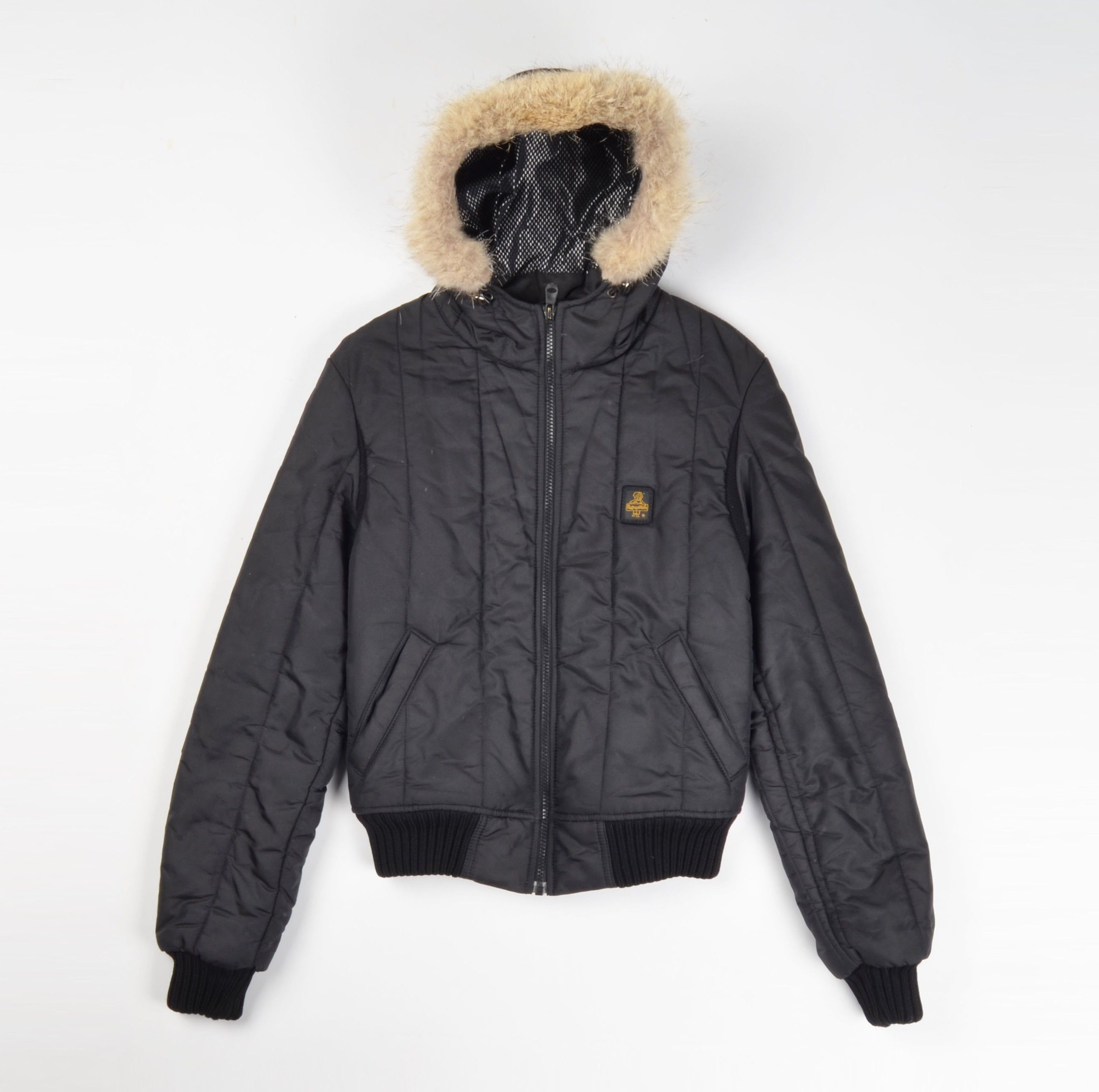 Miss Sixty RefrigiWear by Miss Sixty Y2K Faux Fur Hood Bomber Jacket Size M / US 6-8 / IT 42-44 - 1 Thumbnail