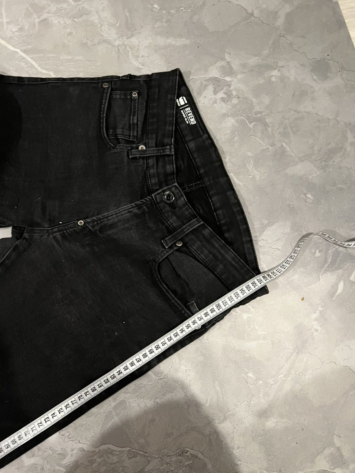 G-Star Underground Swag Skinny G-Star / Avant Garde Retro Vintage Size US 30 / EU 46 - 12 Thumbnail