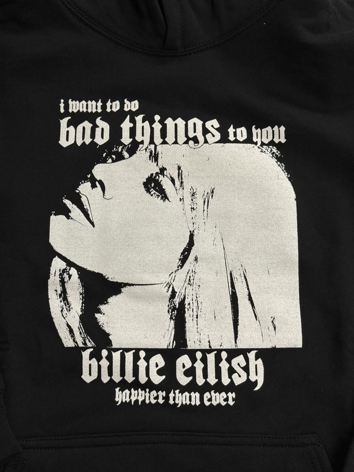 Other Billie Eilish Hoodie - Oxytocin Happier Than Ever Album - L Size US L / EU 52-54 / 3 - 3 Thumbnail