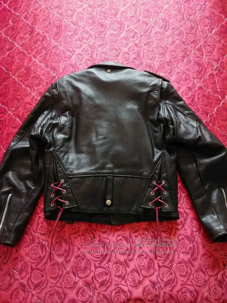 Schott Schott Leather coat Size US XS / EU 42 / 0 - 1 Thumbnail