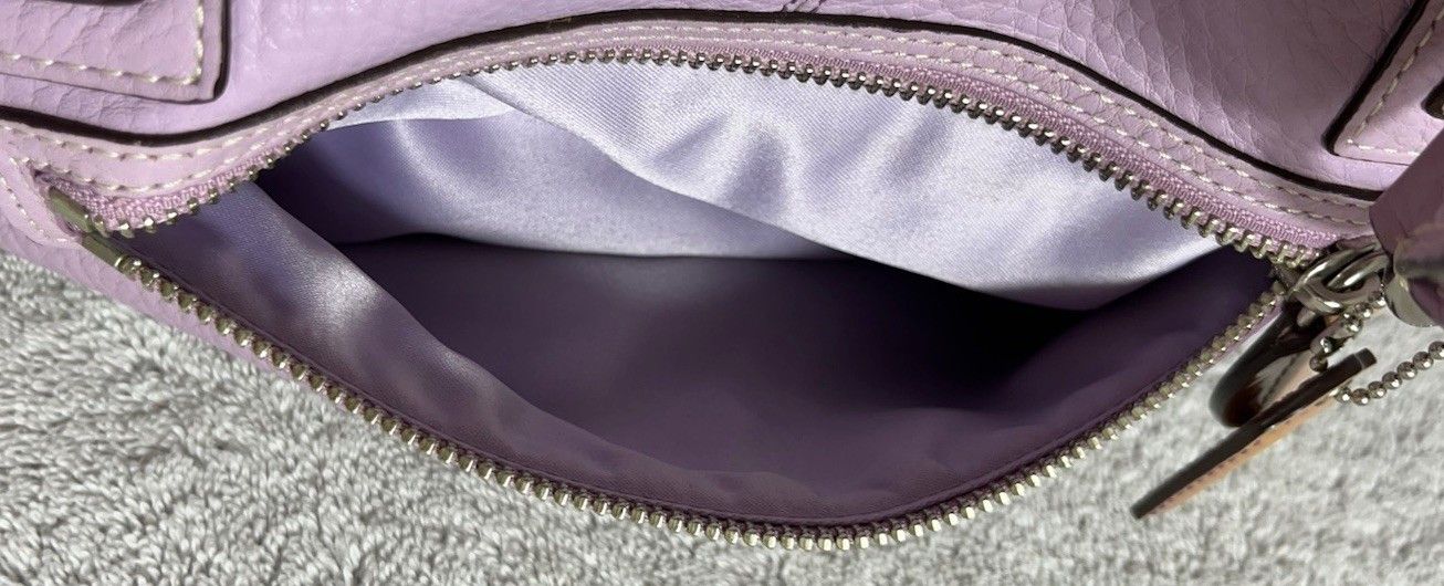 Coach Vintage Coach Penelope Crossbody Lilac Purple Leather Bag Size ONE SIZE - 8 Thumbnail
