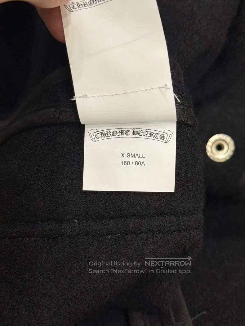 Chrome Hearts CHROME HEARTS Black Wool Jacket Size US XS / EU 42 / 0 - 7 Thumbnail