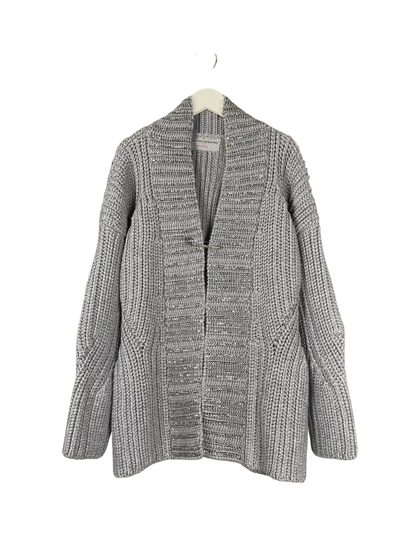 Ermanno Scervino Ermanno Scervino Rhinestone Button Cardigan Size 40 Size S / US 4 / IT 40 - 1 Thumbnail