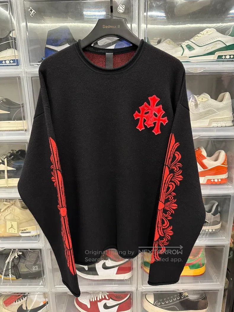 Chrome Hearts CHROME HEARTS Size os Red patent leather three cross skin r Size US S / EU 44-46 / 1 - 1 Thumbnail