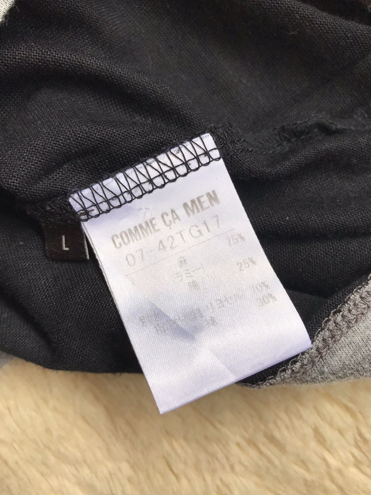 If Six Was Nine × Japanese Brand × Vintage Comme Ca Men Double Layer Short Sleeve Japanese Style Size US L / EU 52-54 / 3 - 8 Thumbnail