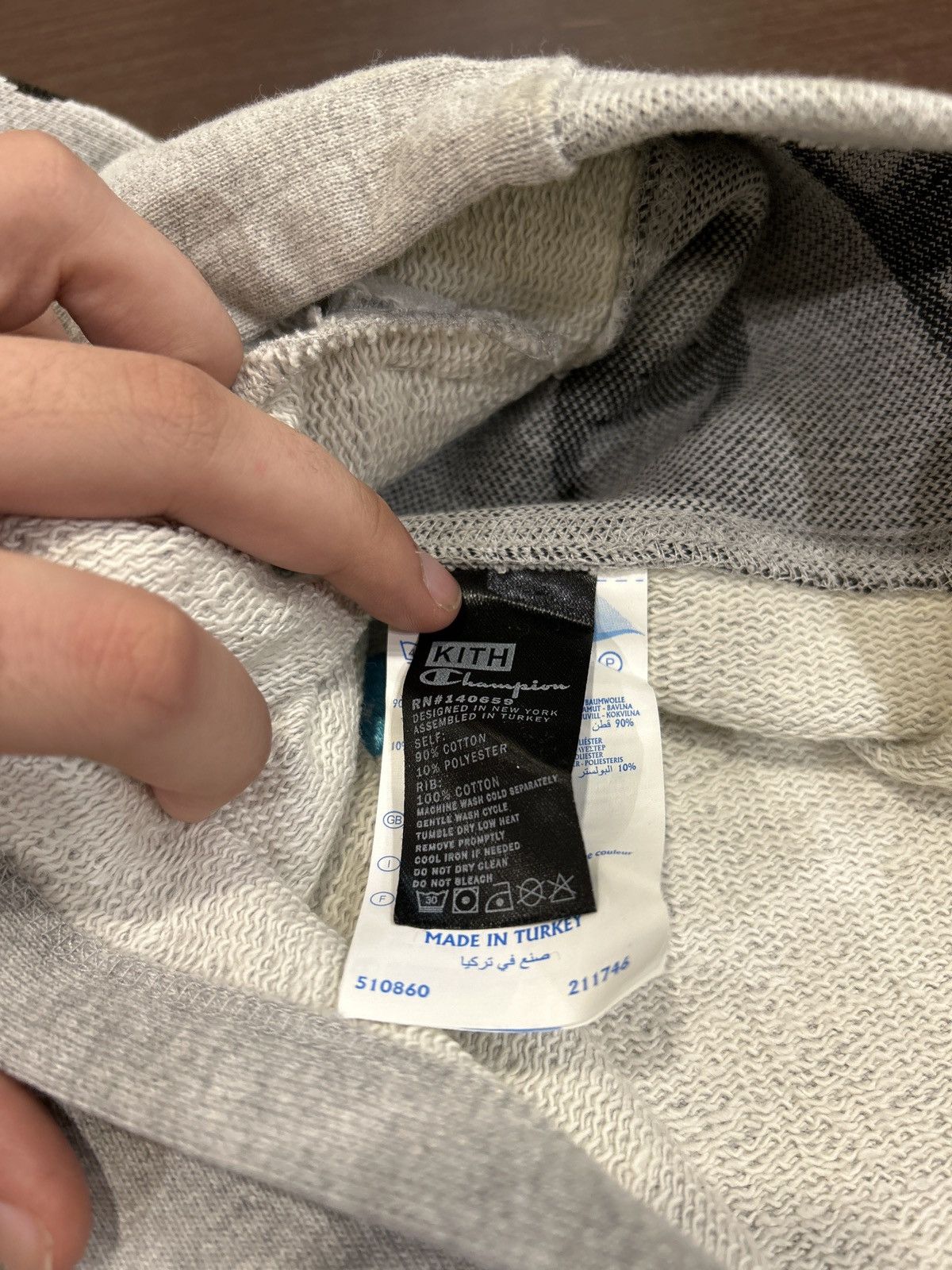 Champion × Kith Kith x Champion Hoodie Size US XL / EU 56 / 4 - 5 Thumbnail