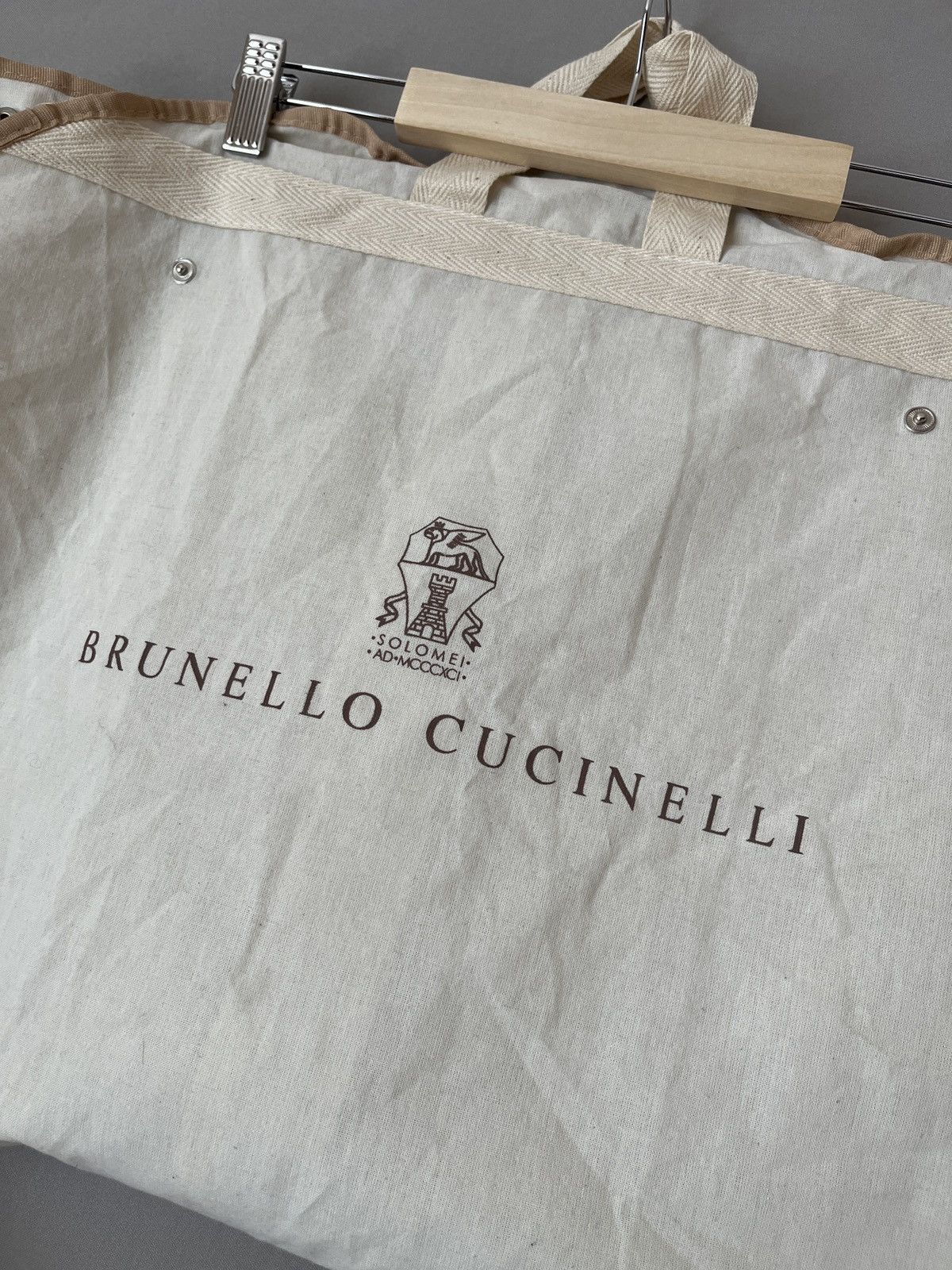 Brunello Cucinelli Brunello Cucinelli Suit/Blazer/Jacket Cover Bag Size ONE SIZE - 3 Thumbnail