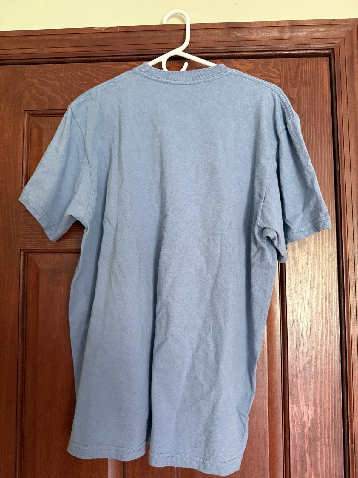 Supreme Supreme Light Blue Flag Tee Size US L / EU 52-54 / 3 - 3 Thumbnail