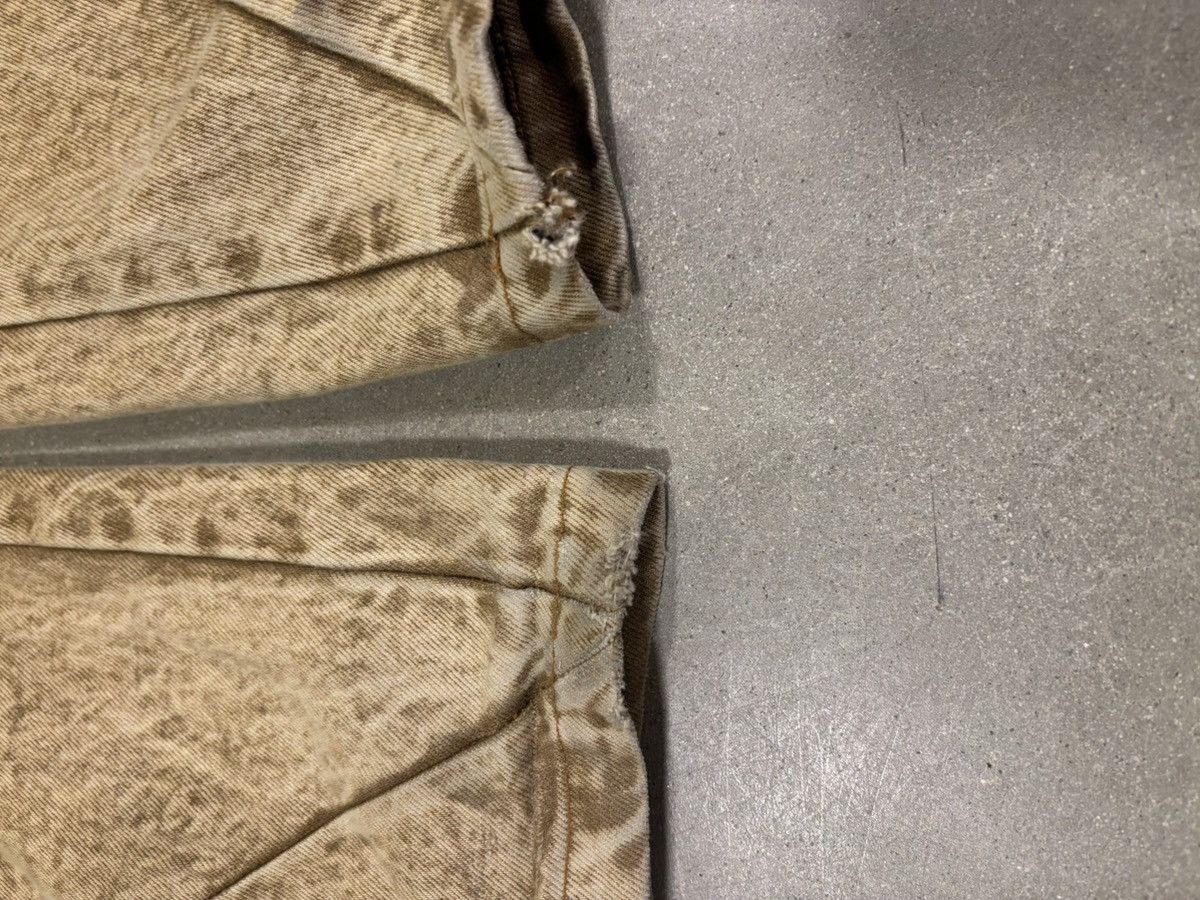 No Faith Studios No Faith Studios Beige Baggy Heavy Cargo Size US 35 - 7 Thumbnail