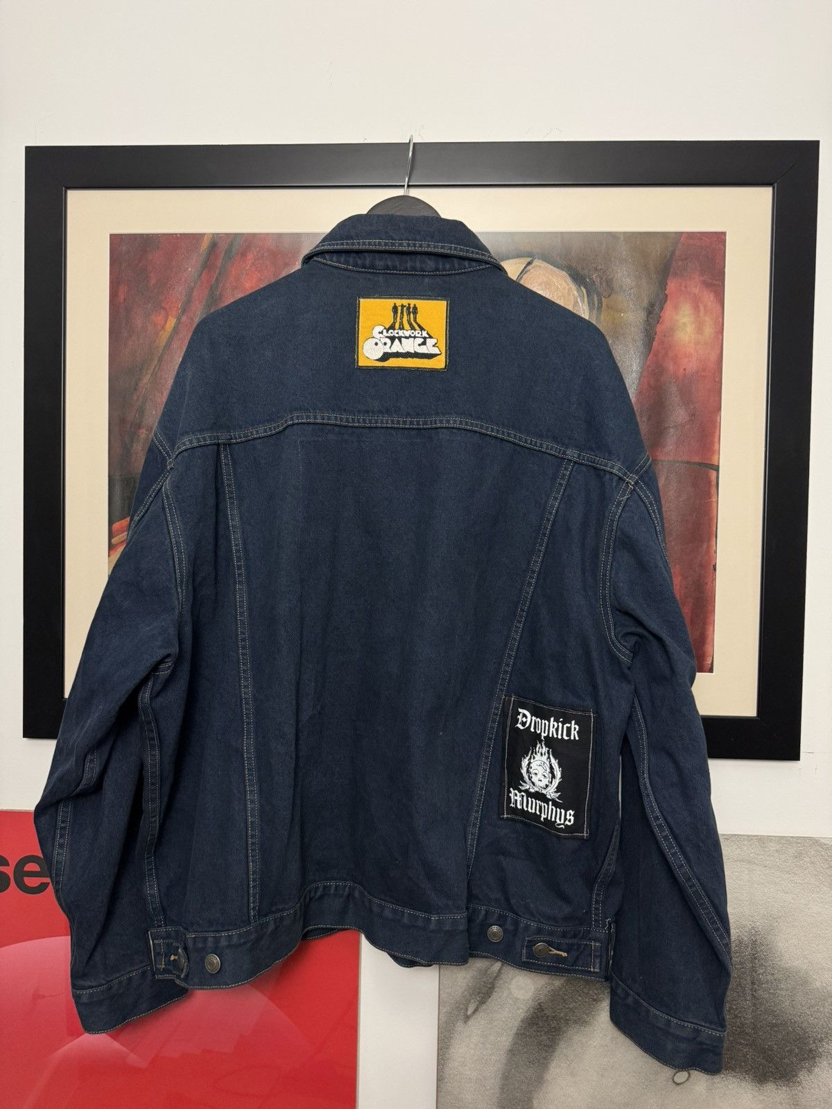Band Tees Rare Metal Band Patches Denim Jacket Og License 90s Vintage Size US XXL / EU 58 / 5 - 2 Thumbnail
