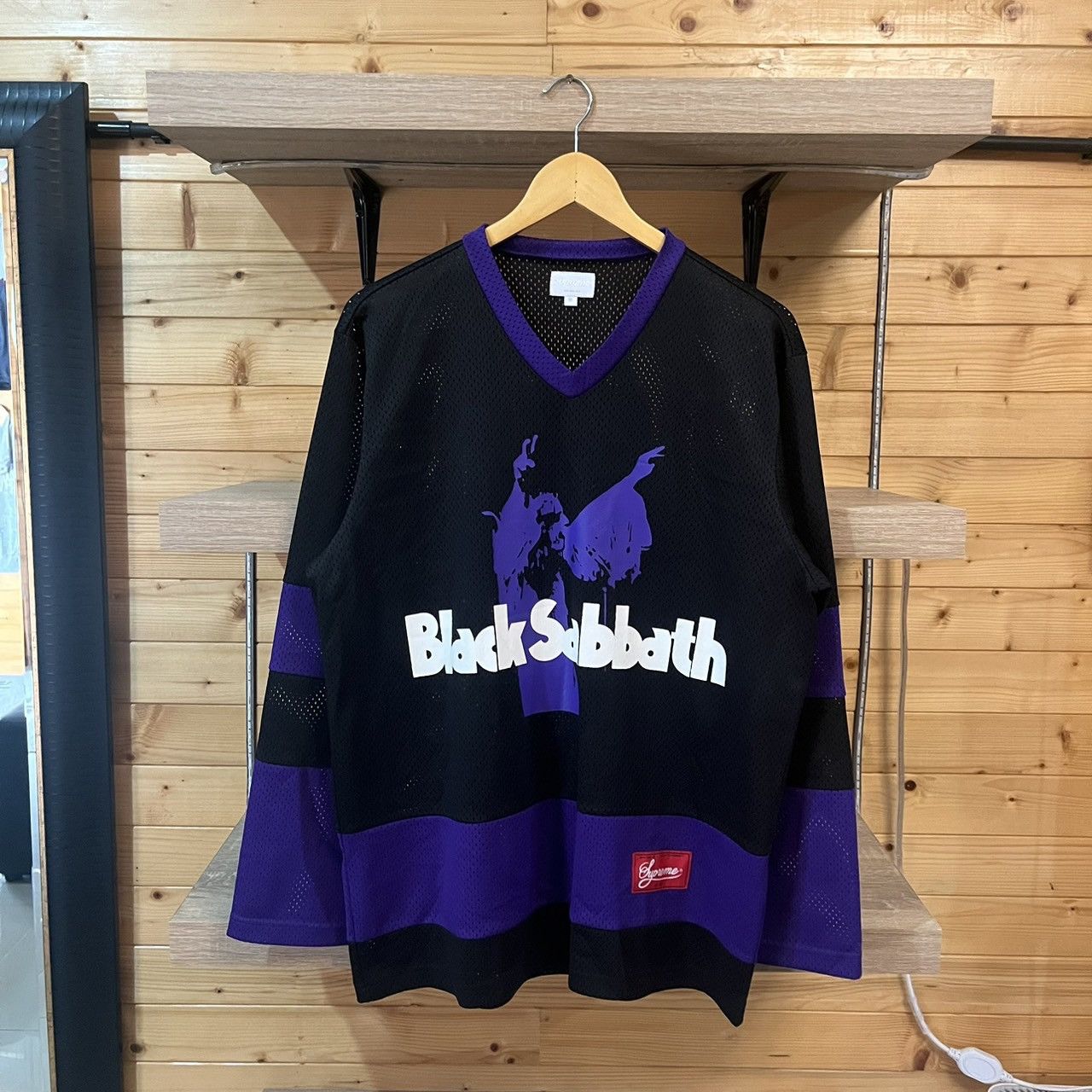 Black Sabbath × Supreme Supreme x Black Sabbath Hockey Jersey SS16 