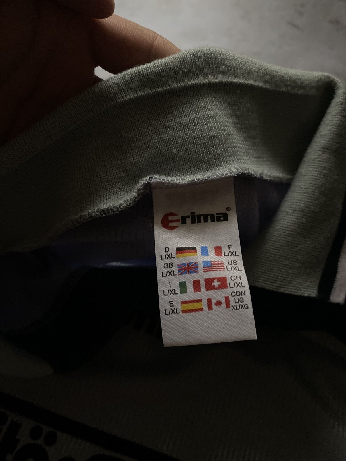 Erima × Vintage Vintage Erima Soccer Jersey Away Kit Retro style Football Size US L / EU 52-54 / 3 - 5 Thumbnail