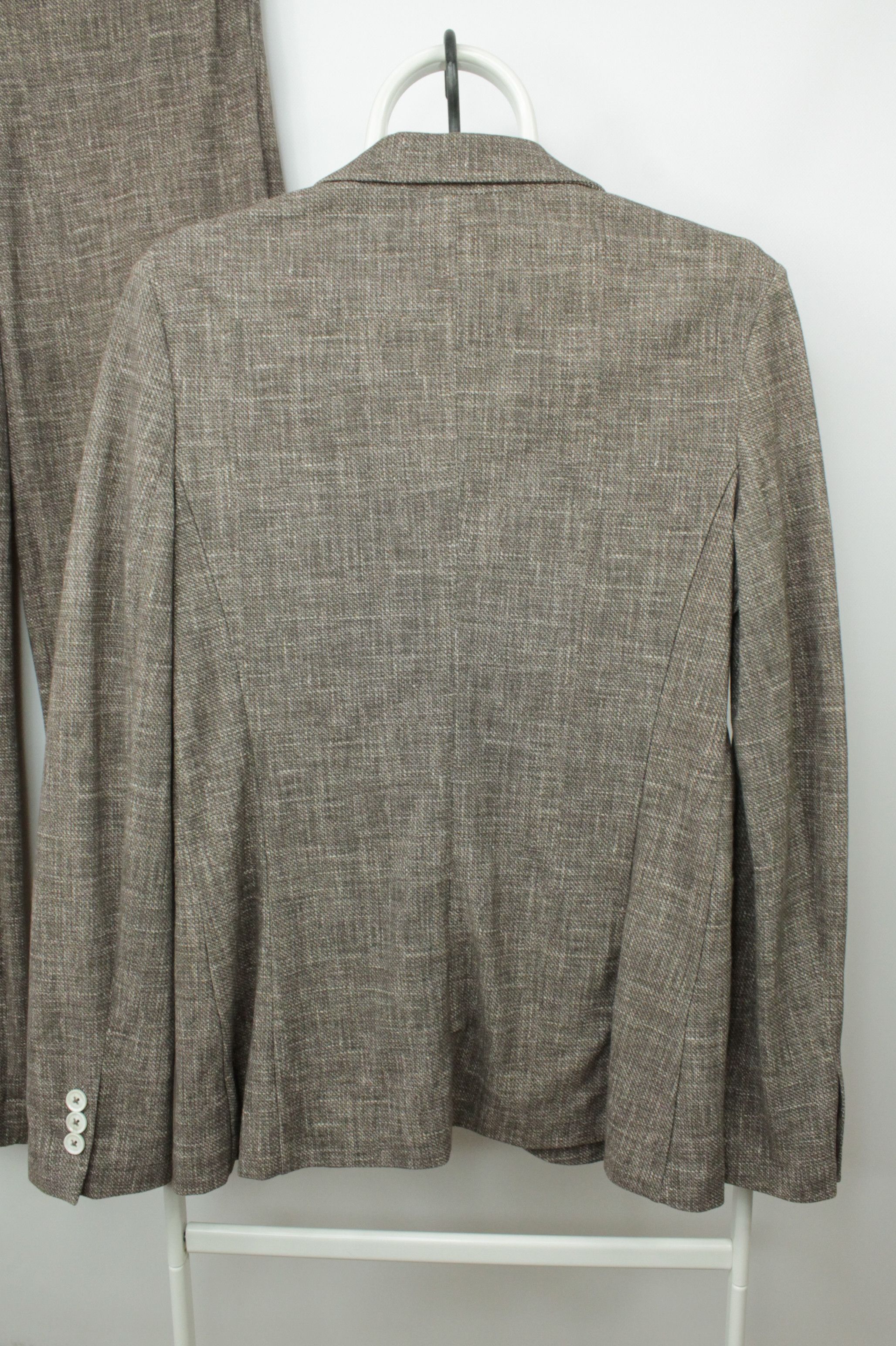 Circolo 1901 Circolo 1901 Knit Stretch Cotton Flare Pants Formal Suit Size 28" / US 6 / IT 42 - 7 Thumbnail