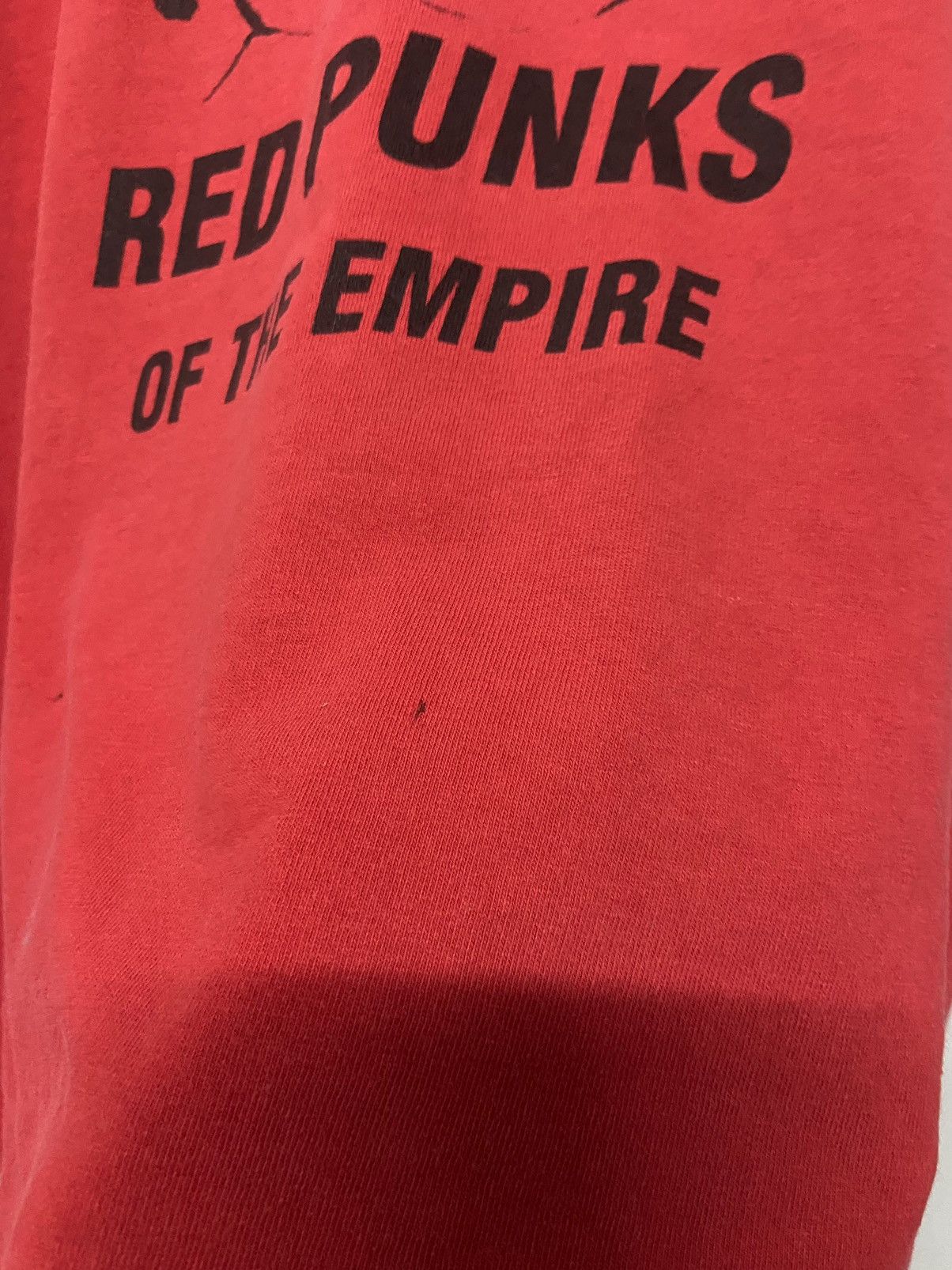 Band Tees × Vintage Vintage Red Punks Of The Empire Vladimir Lenin Band Tour Size US XXL / EU 58 / 5 - 9 Thumbnail