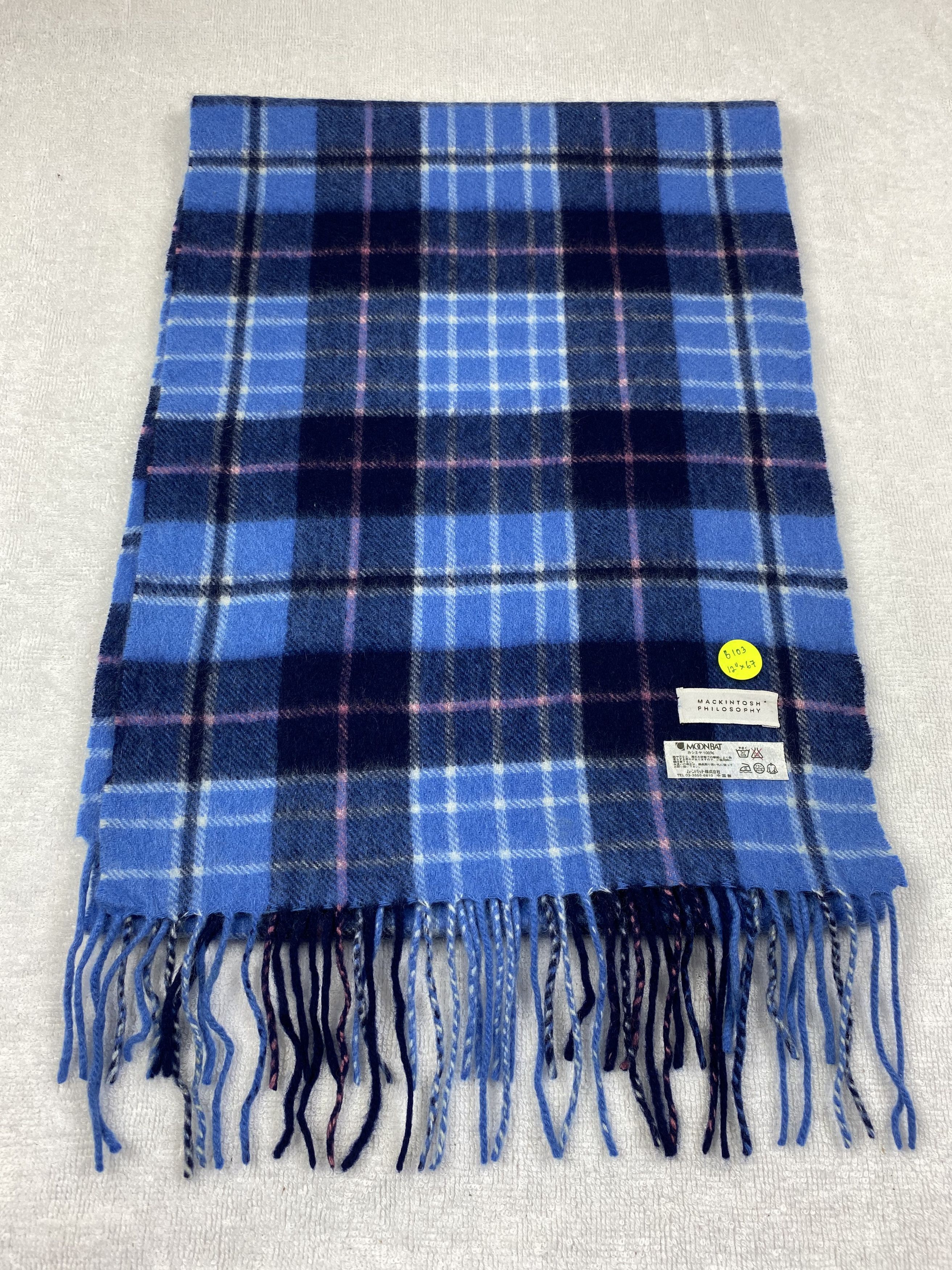 Mackintosh Mackintosh Philosophy Cashmere Scarf / Muffler / Neckwear Size ONE SIZE - 3 Thumbnail