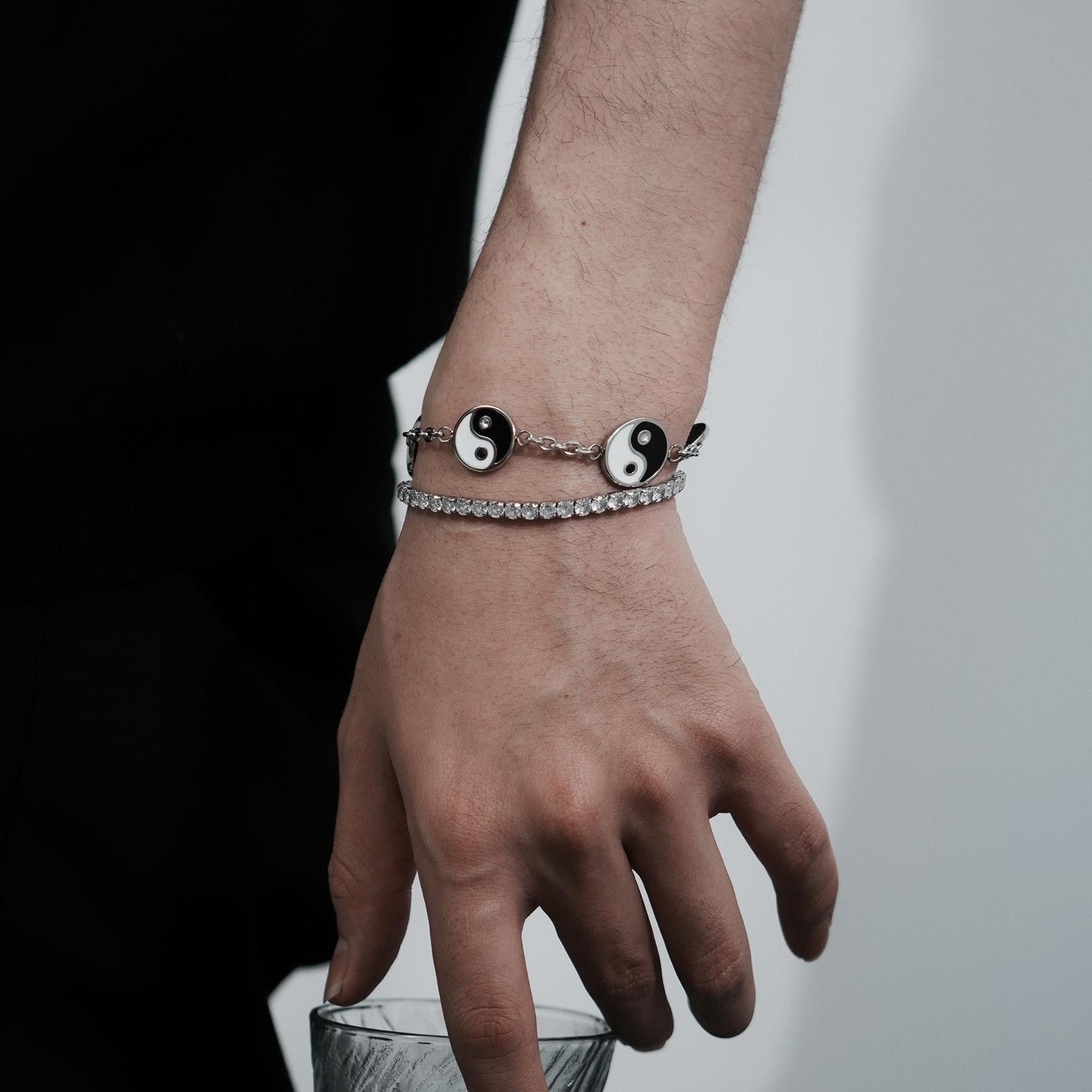 Other Yin Yang Tai Chi Bracelet – Adjustable Couple Style Size ONE SIZE - 3 Thumbnail