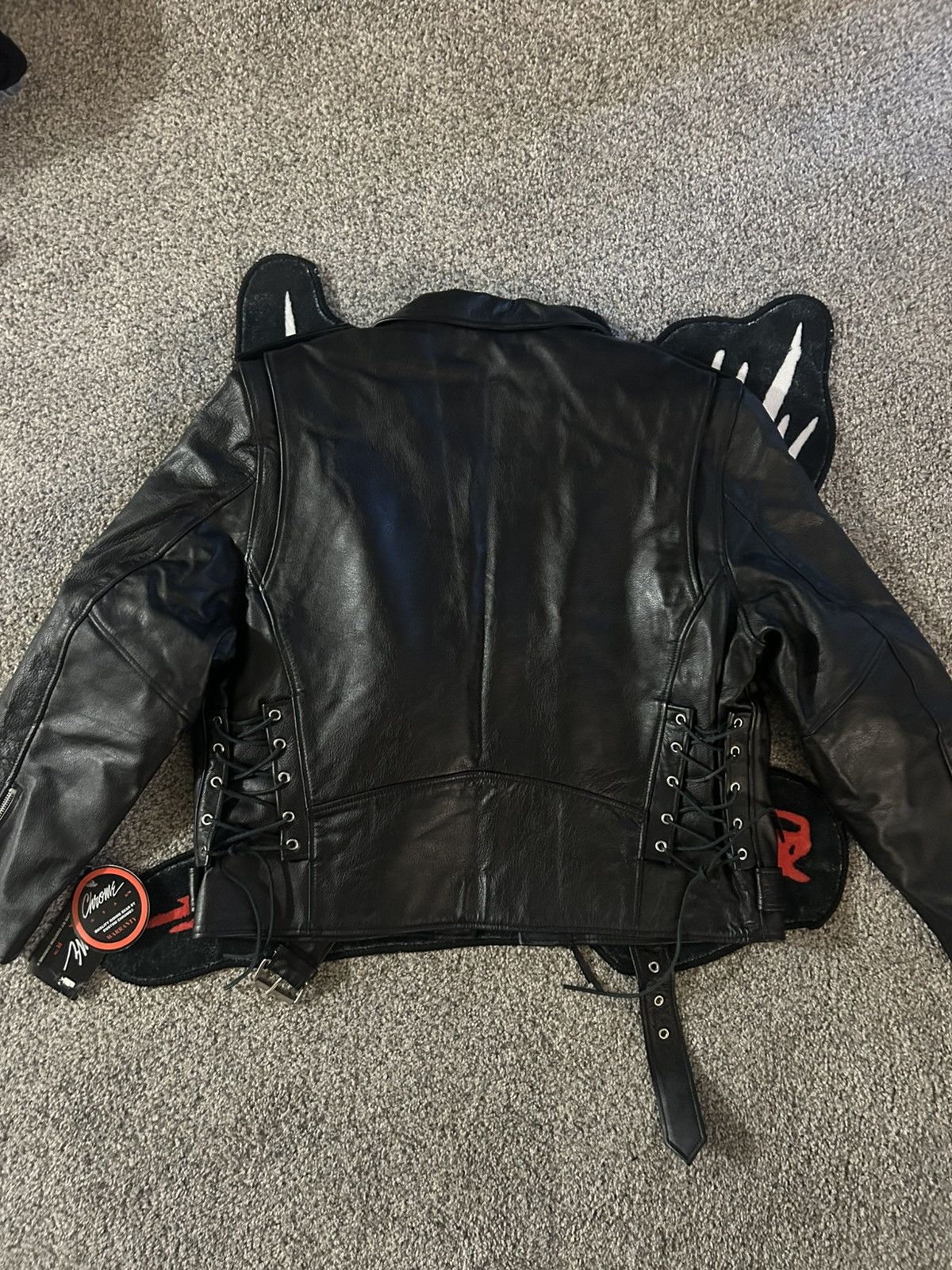 Chrome Industries Chrome black leather jacket Size US L / EU 52-54 / 3 - 4 Thumbnail