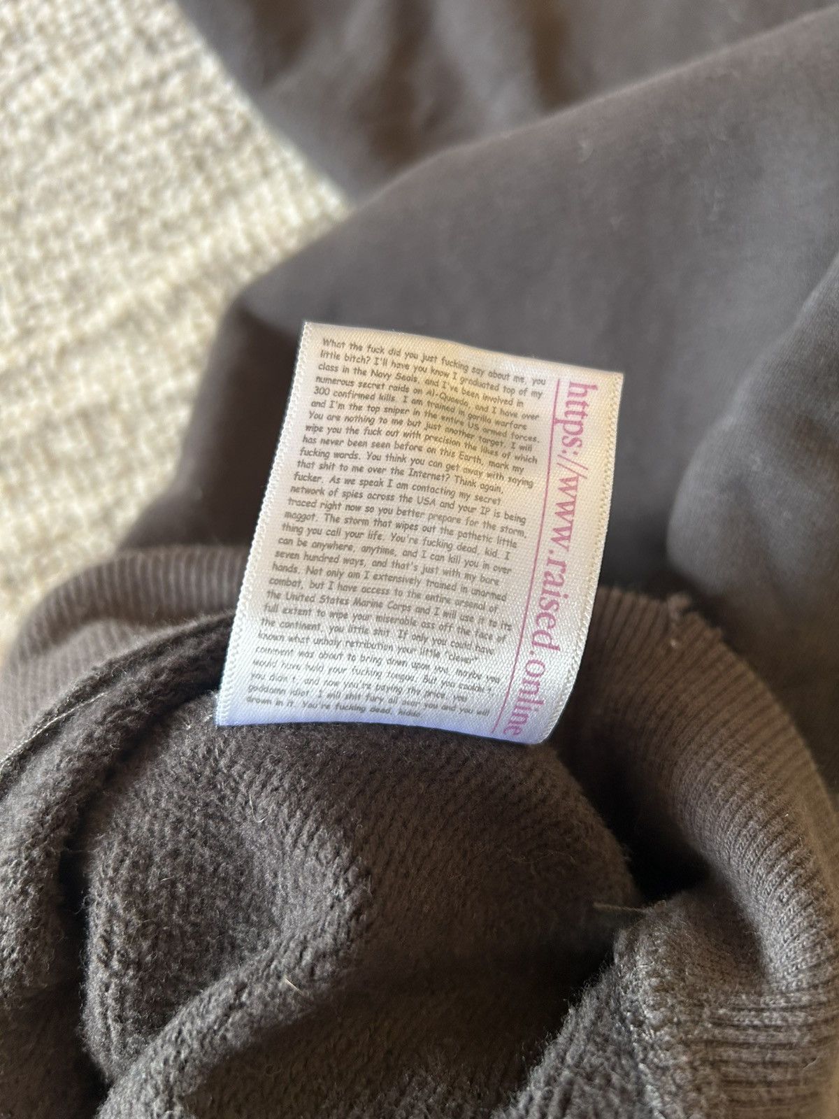 Other Raised Online NPC Hoodie - Smoke Size US S / EU 44-46 / 1 - 6 Thumbnail