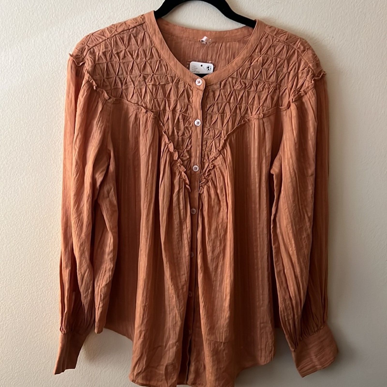 Free People Free People Marigold Buttondown Top Size XS Size XS / US 0-2 / IT 36-38 - 5 Thumbnail