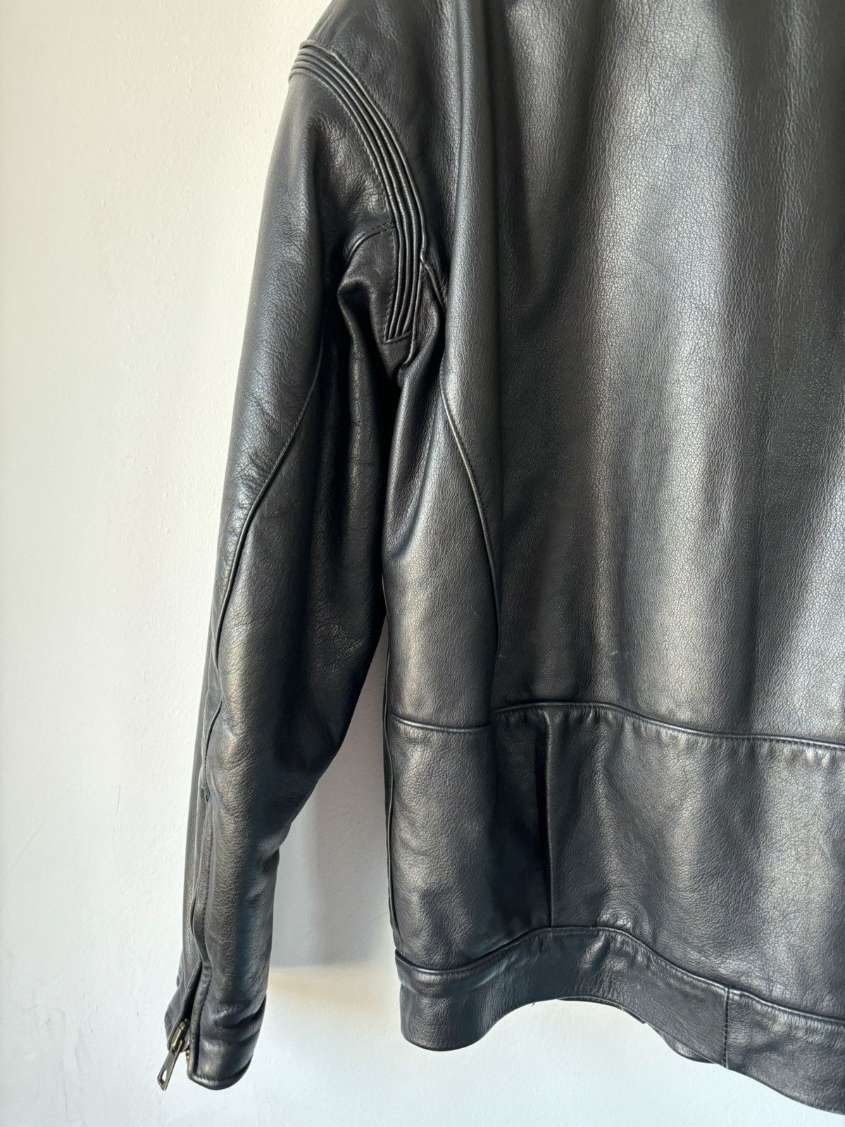 Dainese Dainese Black Leather Moto Biker Jacket Size US M / EU 48-50 / 2 - 8 Thumbnail