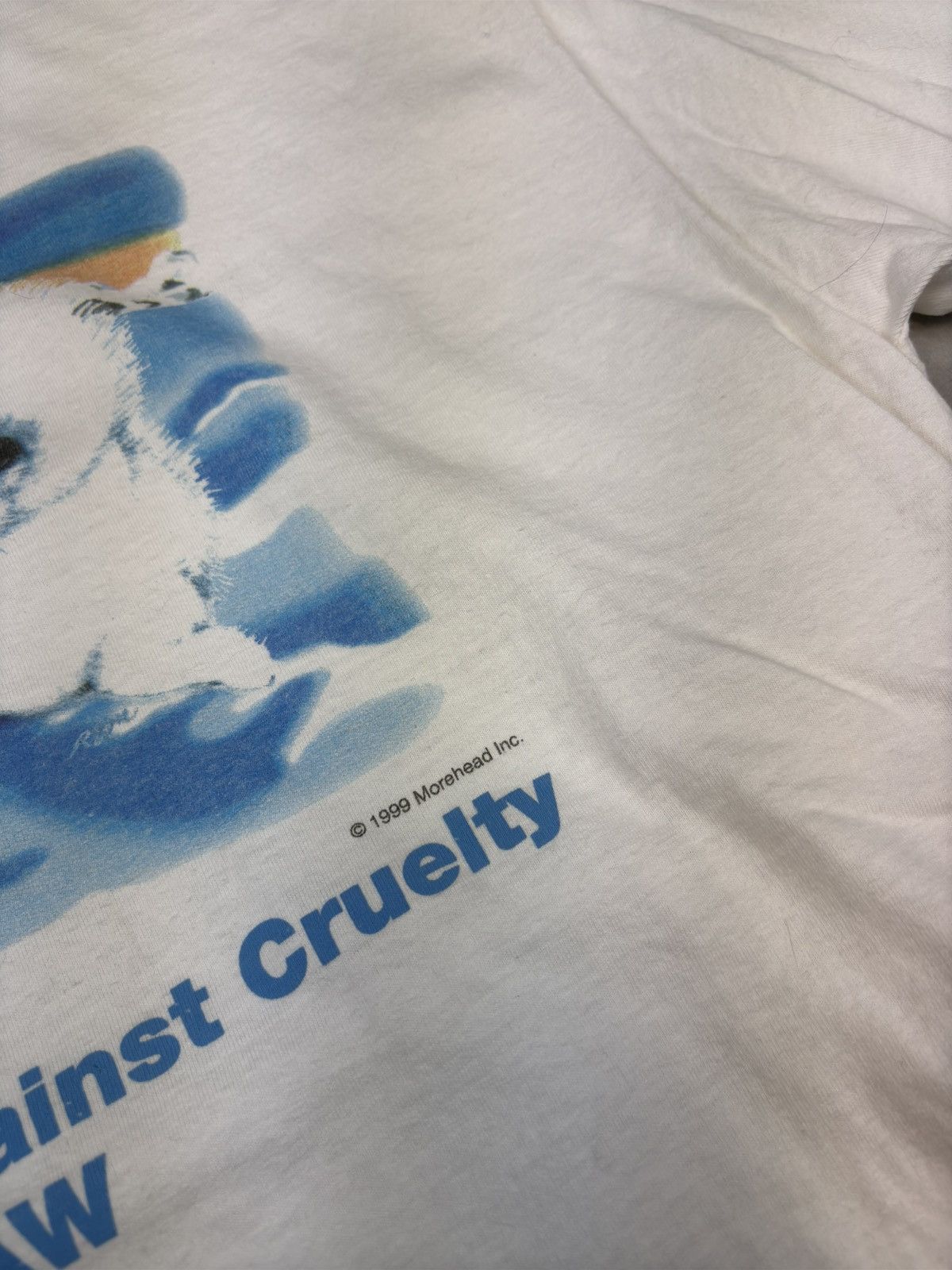 Delta × Vintage 1999 vintage Delta Morehead Campain Against Cruelty t shirt Size US L / EU 52-54 / 3 - 3 Thumbnail