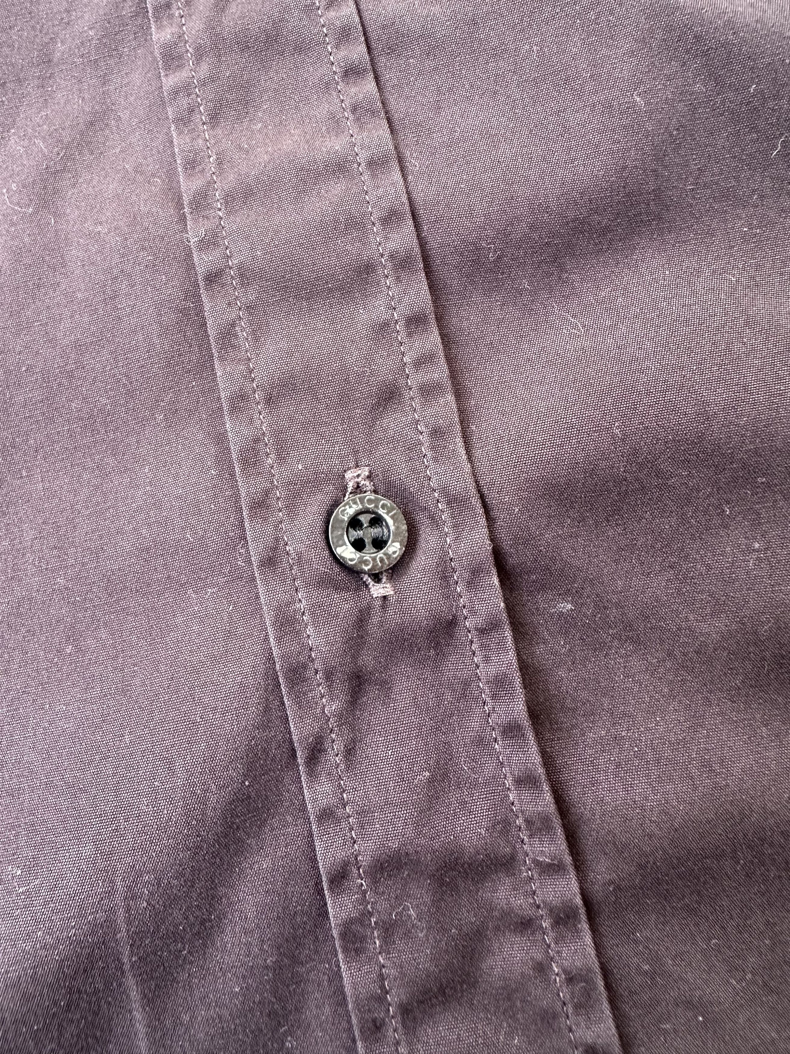 Gucci × Vintage Vintage Gucci elegant men button up shirt Size US L / EU 52-54 / 3 - 6 Thumbnail