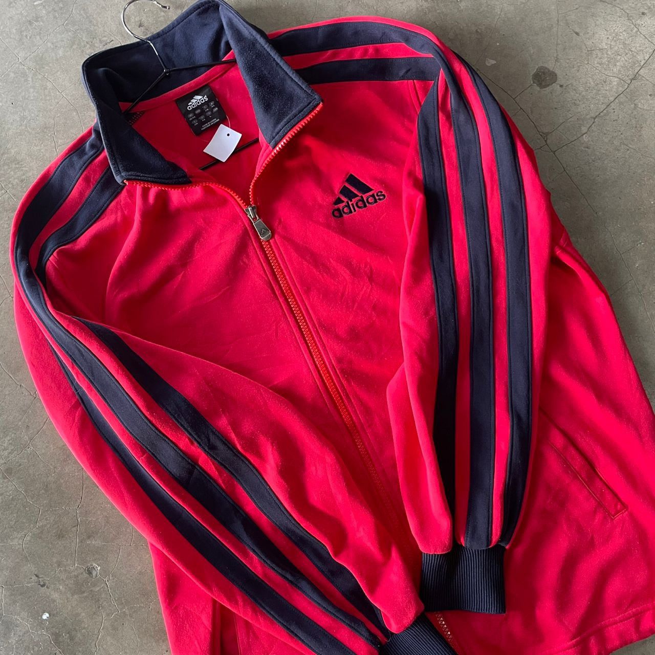 Adidas Tracktop Vintage Adidas Size US L / EU 52-54 / 3 - 3 Thumbnail