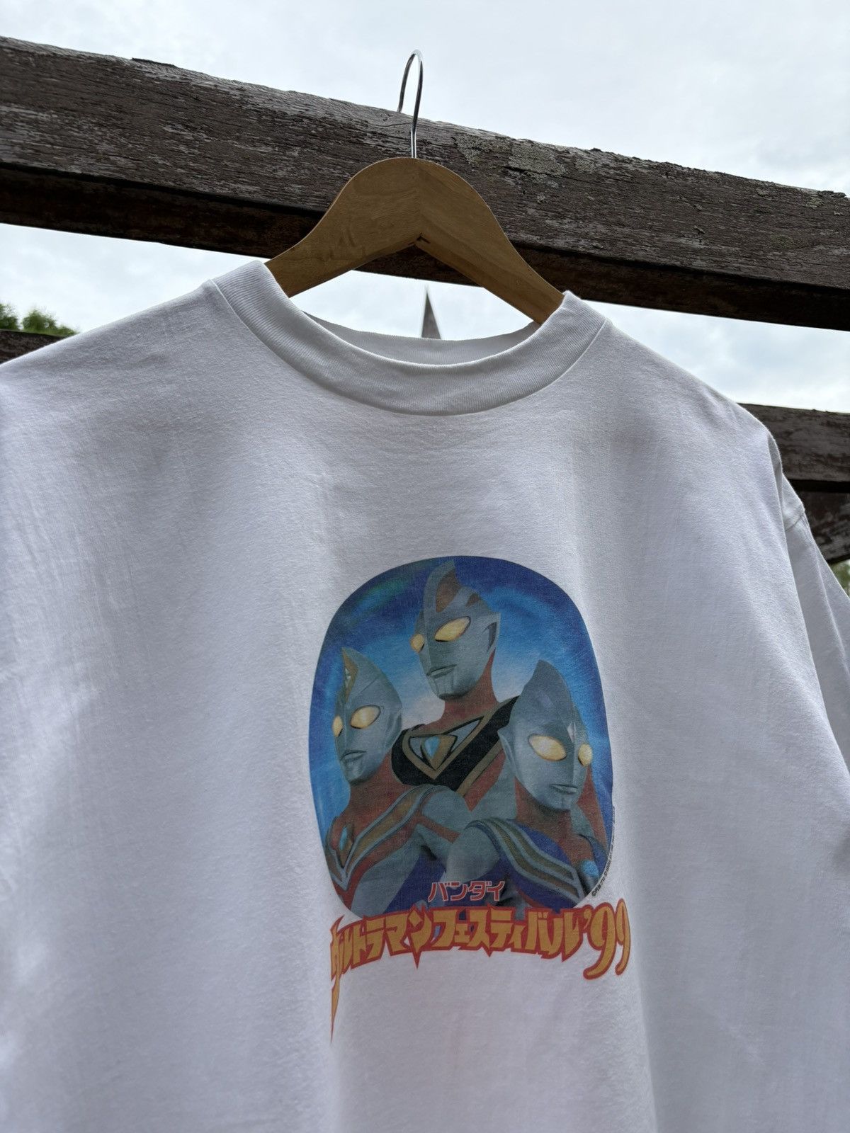 Japanese Brand Vintage 90s Ultraman TIGA DYNA GAIA T-Shirt Japanese Size US L / EU 52-54 / 3 - 4 Thumbnail