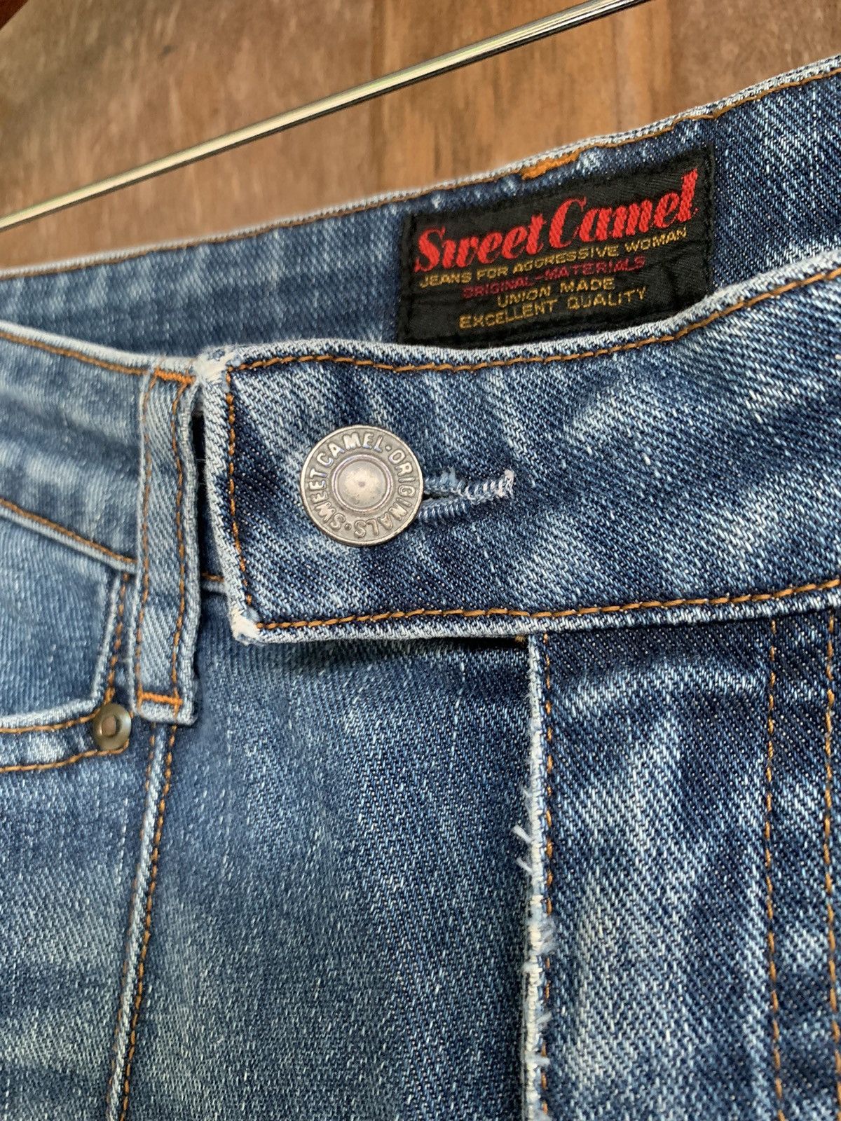 Japanese Brand Sweet Camel Size 28" / US 6 / IT 42 - 8 Thumbnail