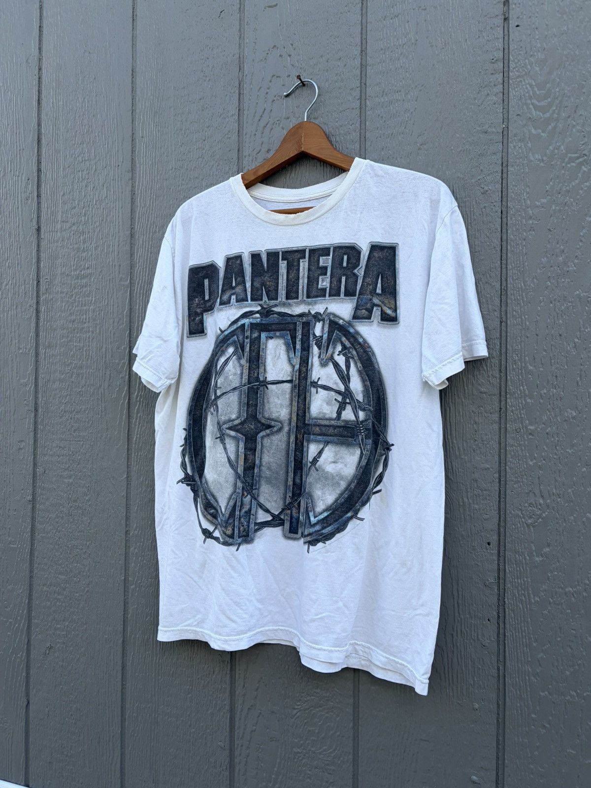 Vintage Vintage Y2K Pantera Album Promo Band T-shirt Size US XL / EU 56 / 4 - 1 Thumbnail
