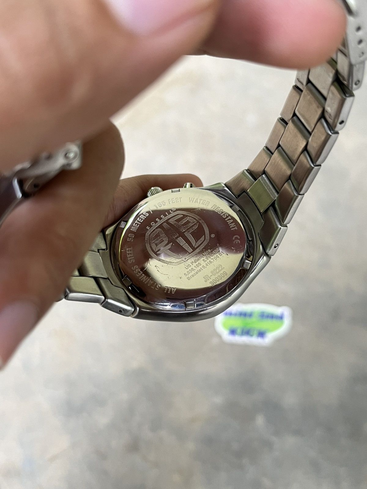 Fossil × Vintage Vintage FOSSIL BIG TIC WATCH BLUE FLAME Size ONE SIZE - 6 Thumbnail