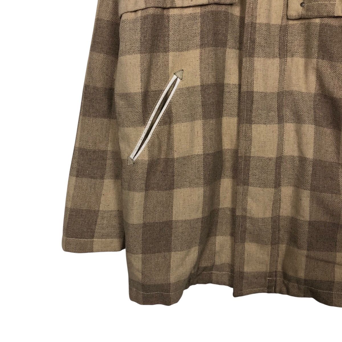 Diesel 📌Vintage Biker Jacket Diesel Tartan Design Fur Hoodie Size US M / EU 48-50 / 2 - 5 Thumbnail