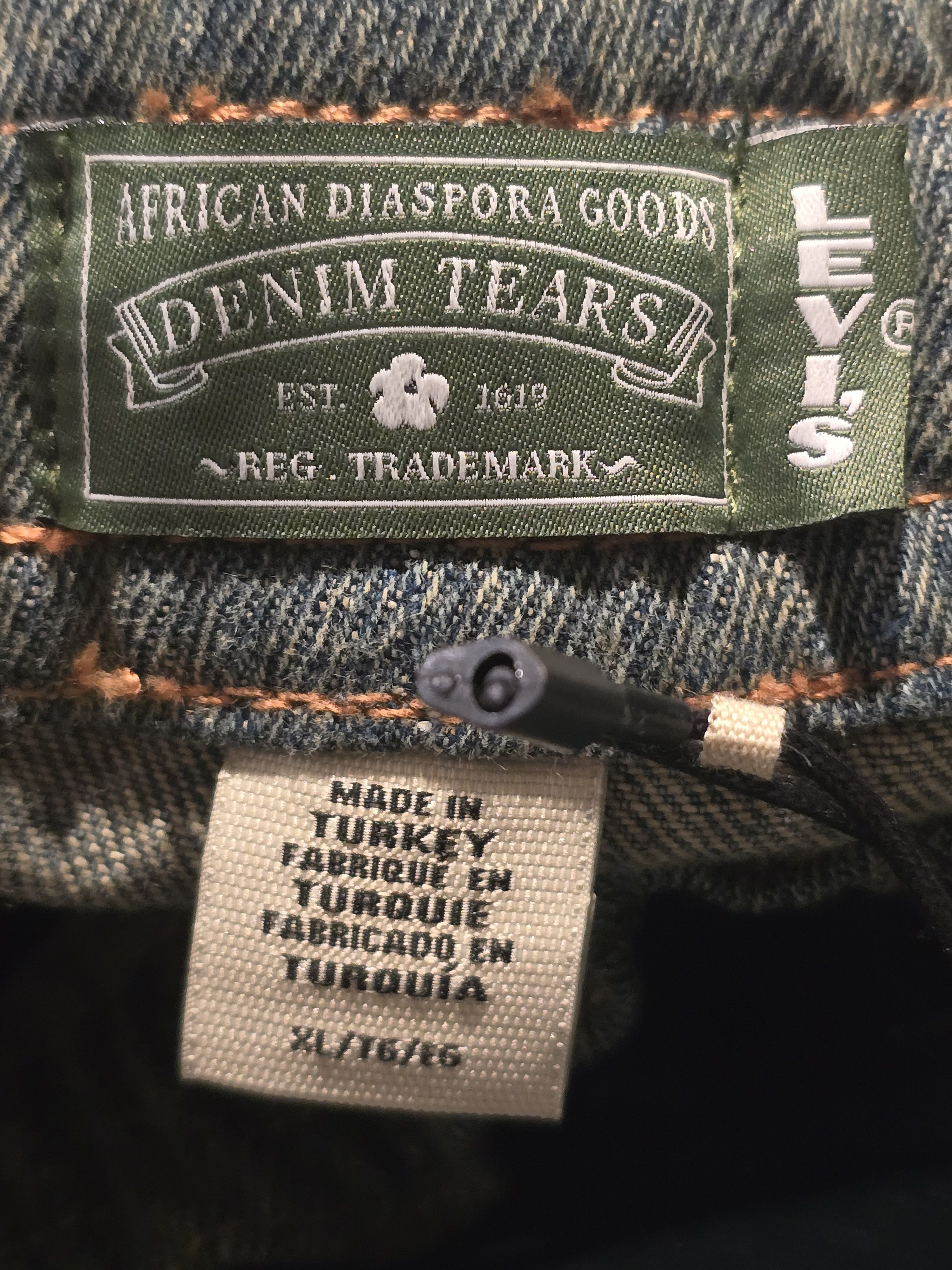 DENIM TEARS × Levi's Denim Tears x Levi's Denim Track Pants - XL Size US 36 / EU 52 - 6 Thumbnail