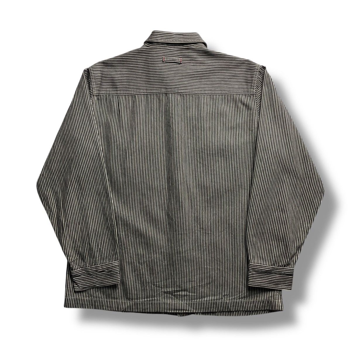 Kapital 🇯🇵 NEVER SEEN THING STRIPES HICKORY JACKET Size US M / EU 48-50 / 2 - 2 Thumbnail