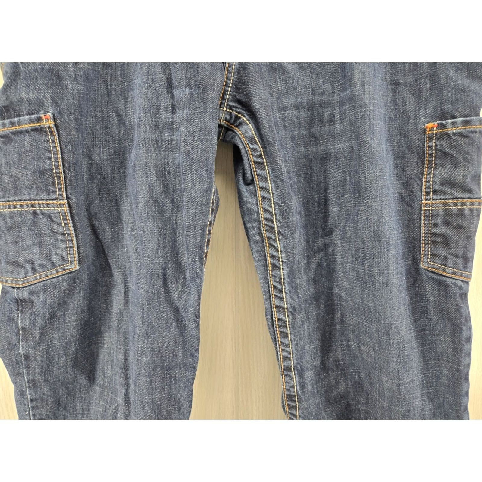 Denime VINTAGE LAPCO Men’s FR Jeans Workwear Flame Resistant Dark Wash Denim 38 x 32 Mens Jeans Flame-Resistant Denim Straight Blue 38 32 Size US 38 / EU 54 - 5 Thumbnail