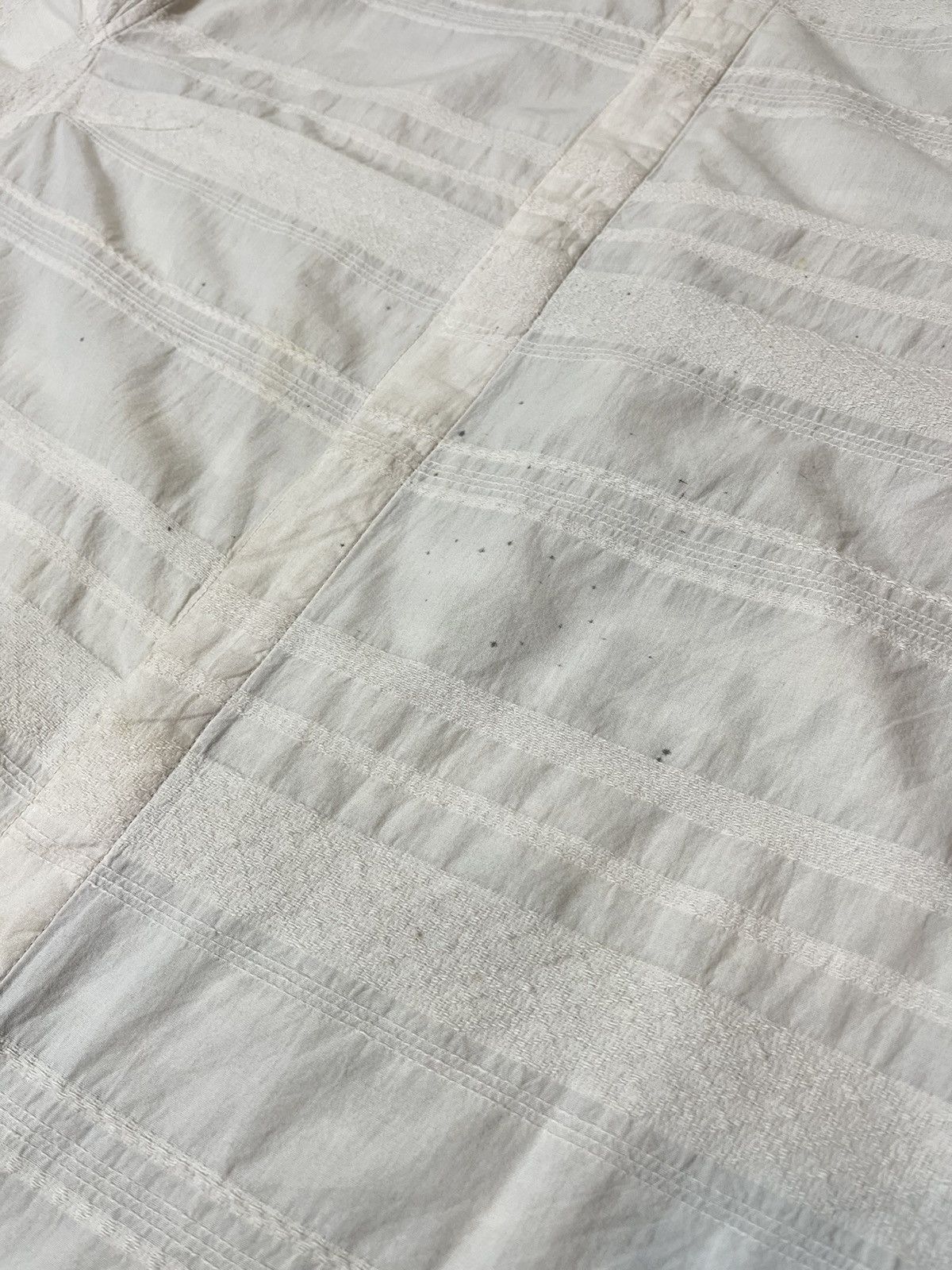 Issey Miyake Plantation by Issey Miyake White Pleated Shirt Size US L / EU 52-54 / 3 - 11 Thumbnail