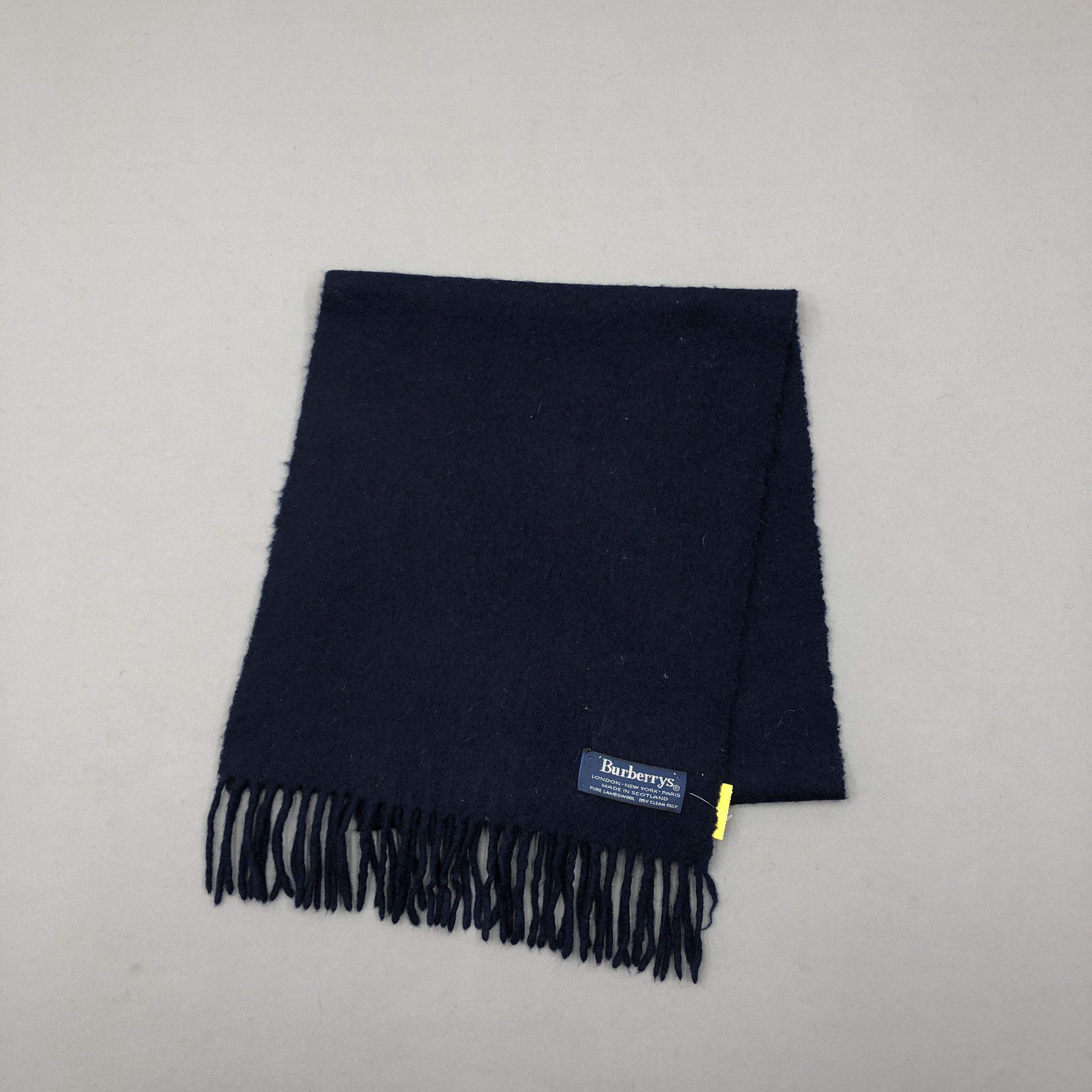 Burberry Vintage Burberry Scarf Muffler Wool Cashmere Scarves Size ONE SIZE - 3 Thumbnail