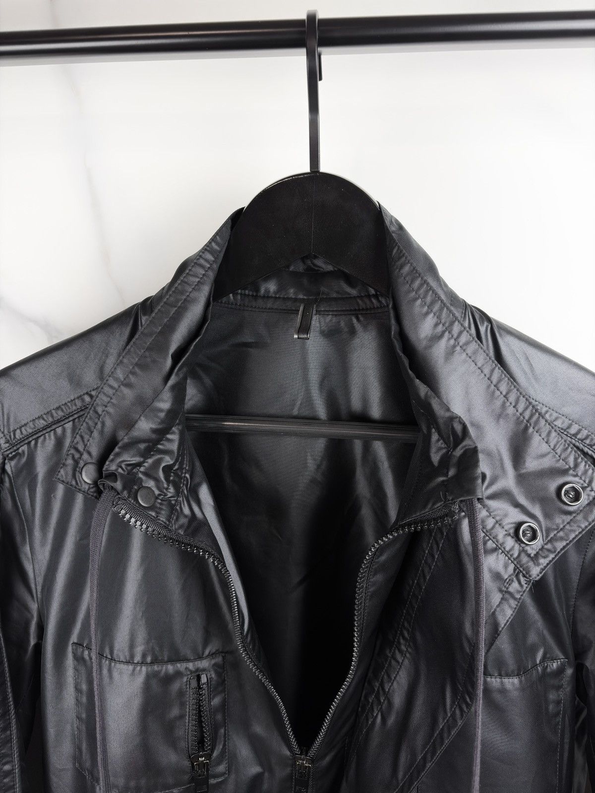 Dior × Hedi Slimane SS06 Dior Homme Hedi Slimane Cargo Pocket Zip Bomber Jacket Size US S / EU 44-46 / 1 - 6 Thumbnail