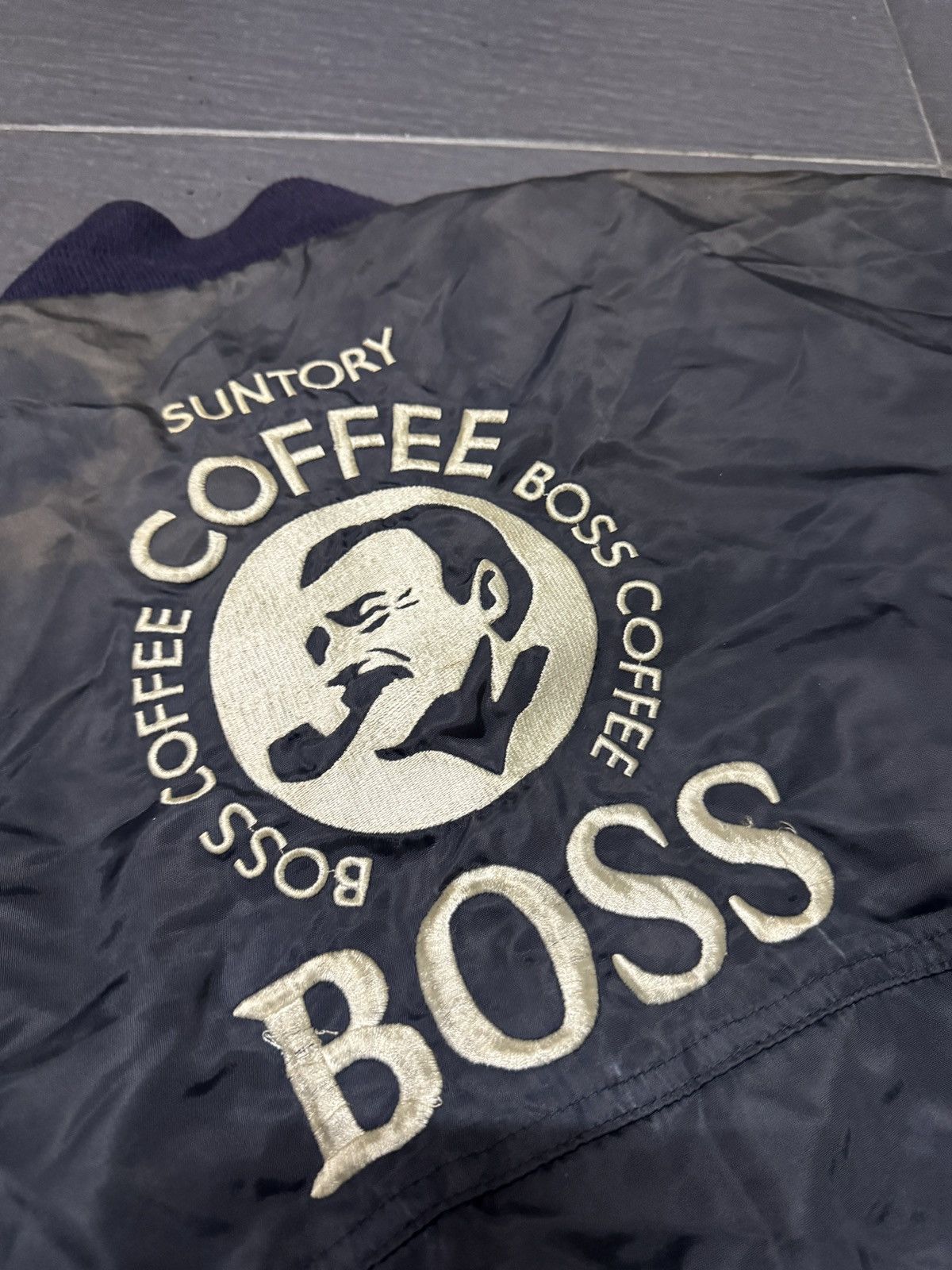 Vintage Vintage Suntory Boss bombet Jacket Size US L / EU 52-54 / 3 - 6 Thumbnail