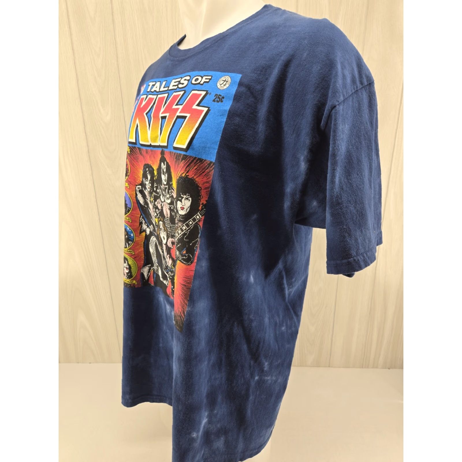 Liquid Blue Kiss T-Shirt Comic Book 2019 Mens 2XL Liquid Blue Tie Dye Retro Rock Band Shirt Short Sleeve Crew Neck Size US XXL / EU 58 / 5 - 4 Thumbnail