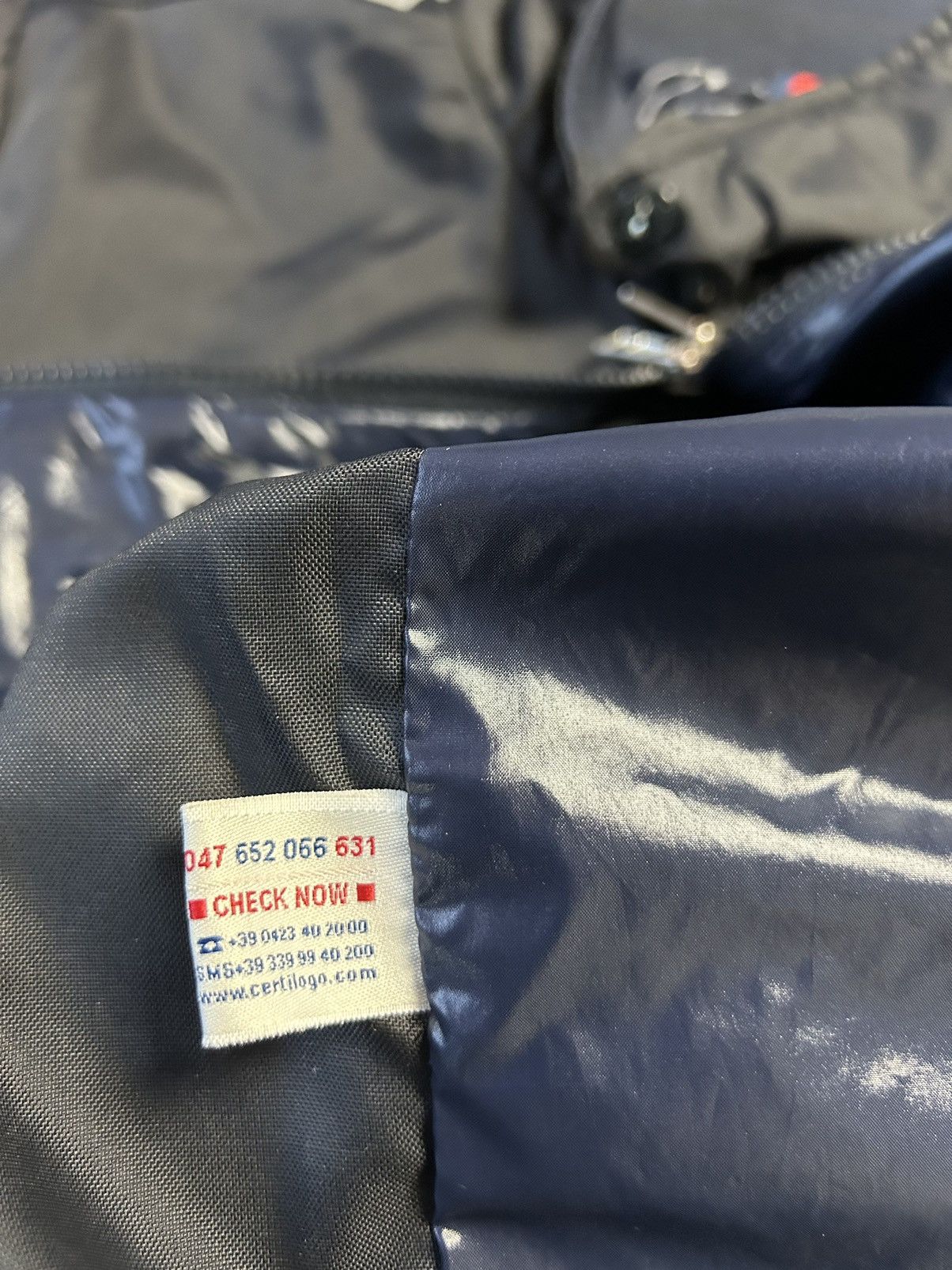 Moncler Moncler bomber jacket black big logo Size US M / EU 48-50 / 2 - 11 Thumbnail