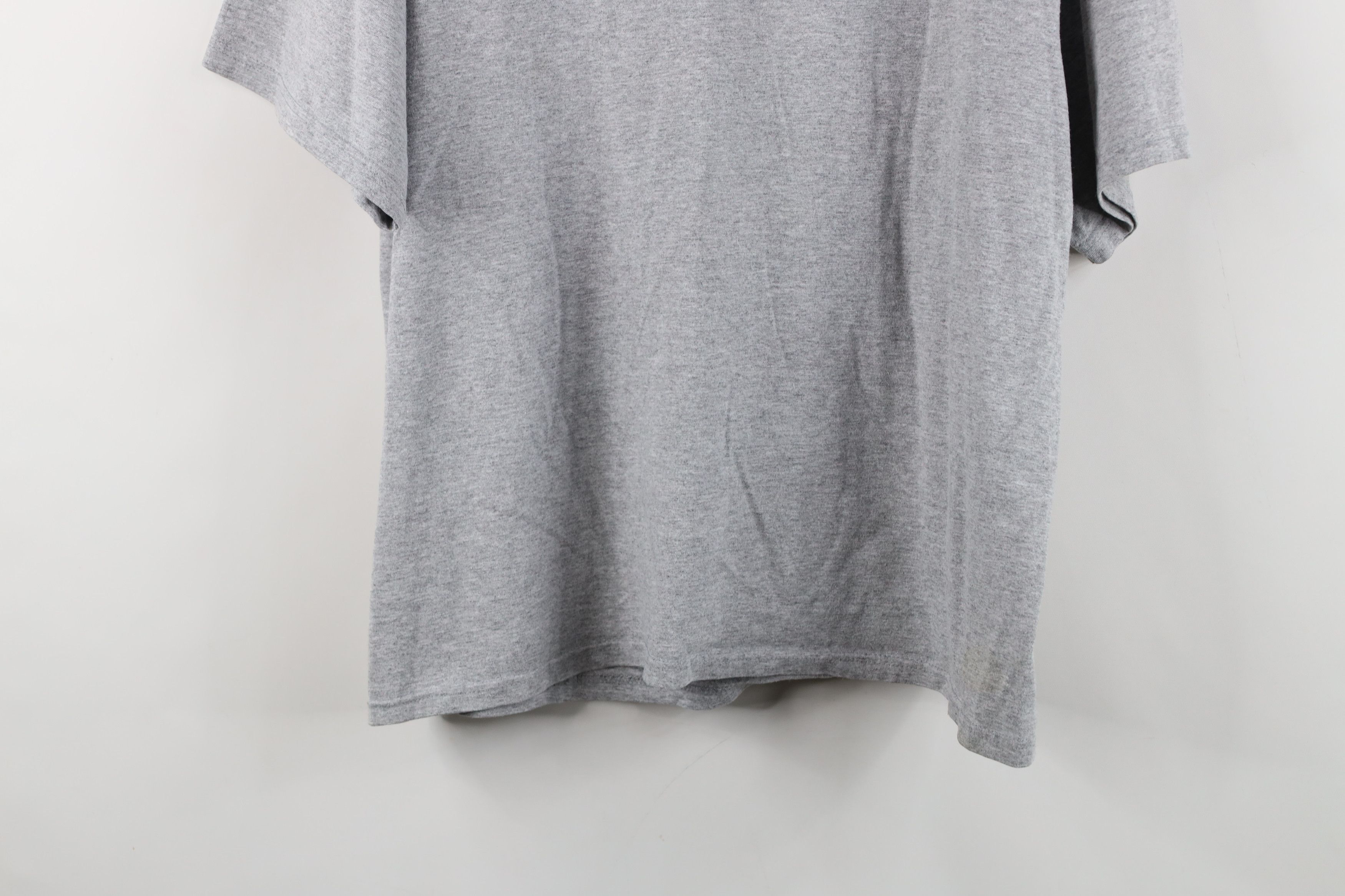 Vintage Vintage 90s Streetwear Fit Short Sleeve T-Shirt Heather Gray Size US XL / EU 56 / 4 - 3 Thumbnail