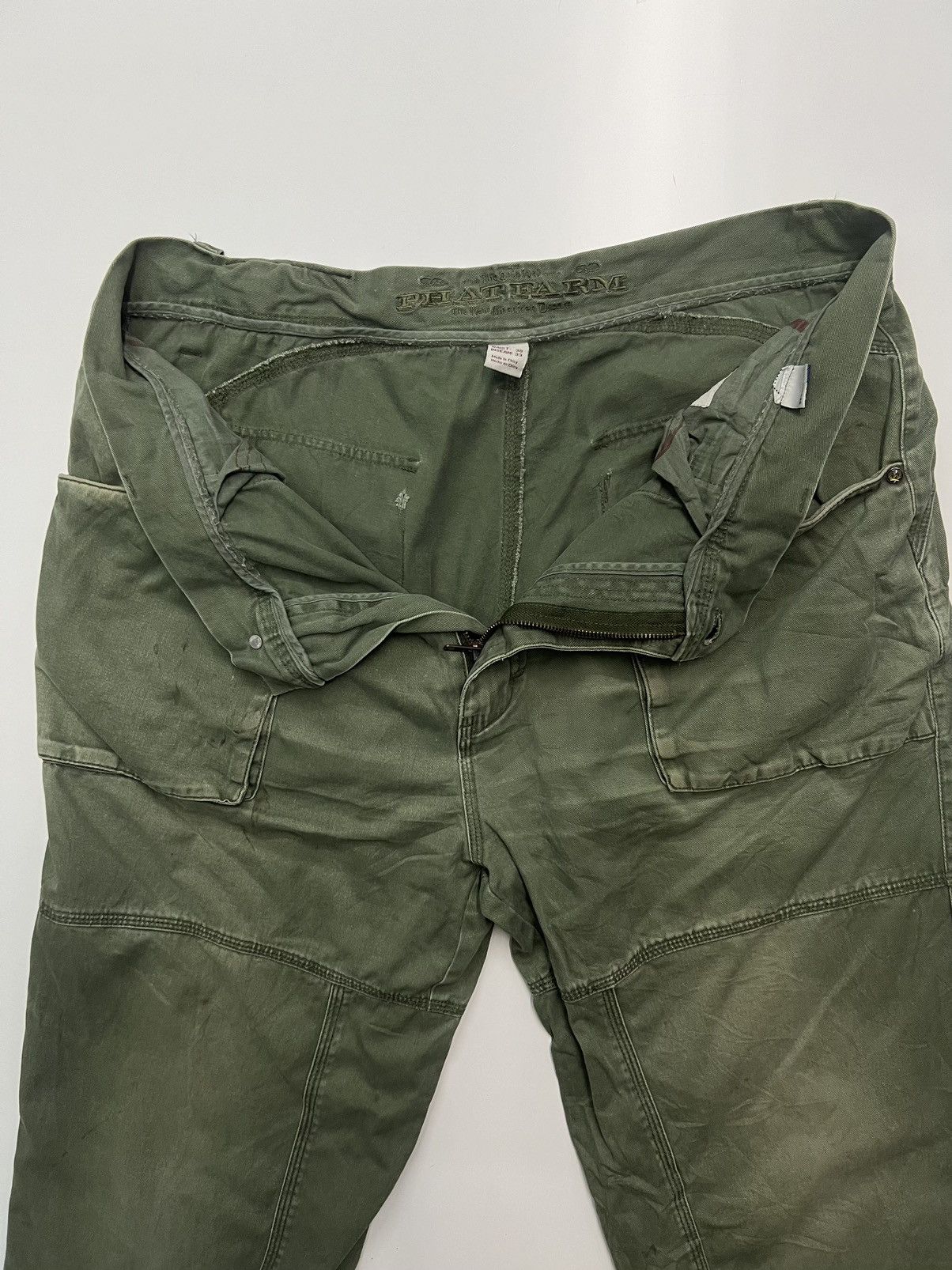 Vintage VINTAGE PHAT FARM CARGO PANT SIZE 39 Size US 39 - 3 Thumbnail