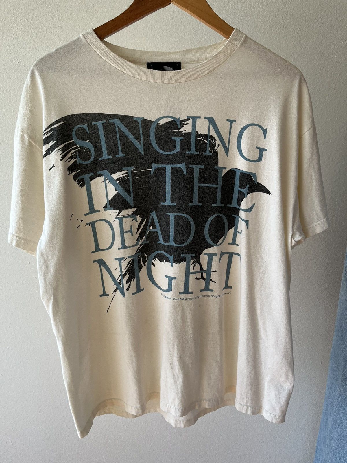 Vintage Vintage 90s Tee Paul McCartney John Lennon Size US L / EU 52-54 / 3 - 1 Thumbnail